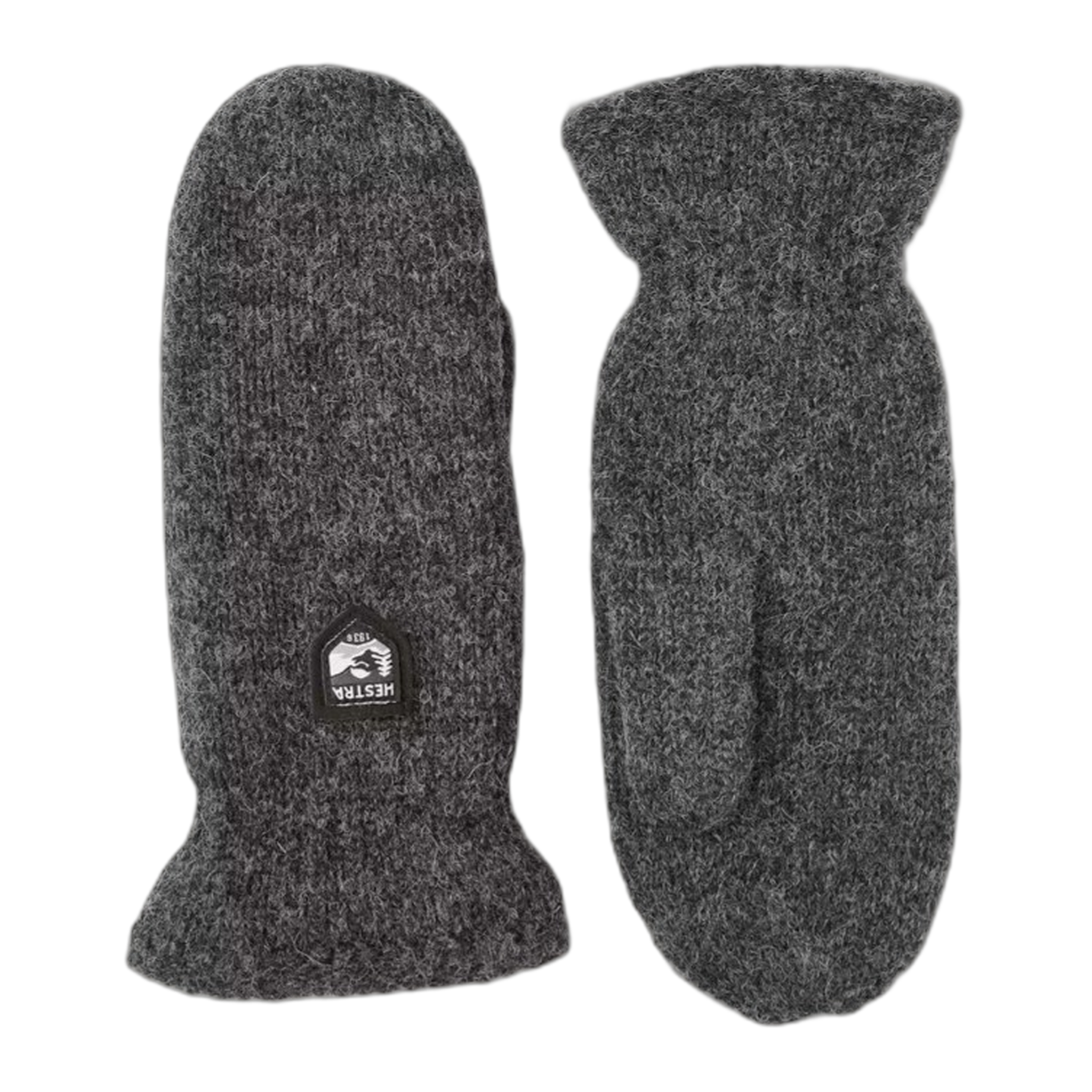 Hestra - Basic Wool Mitt - Charcoal / 7