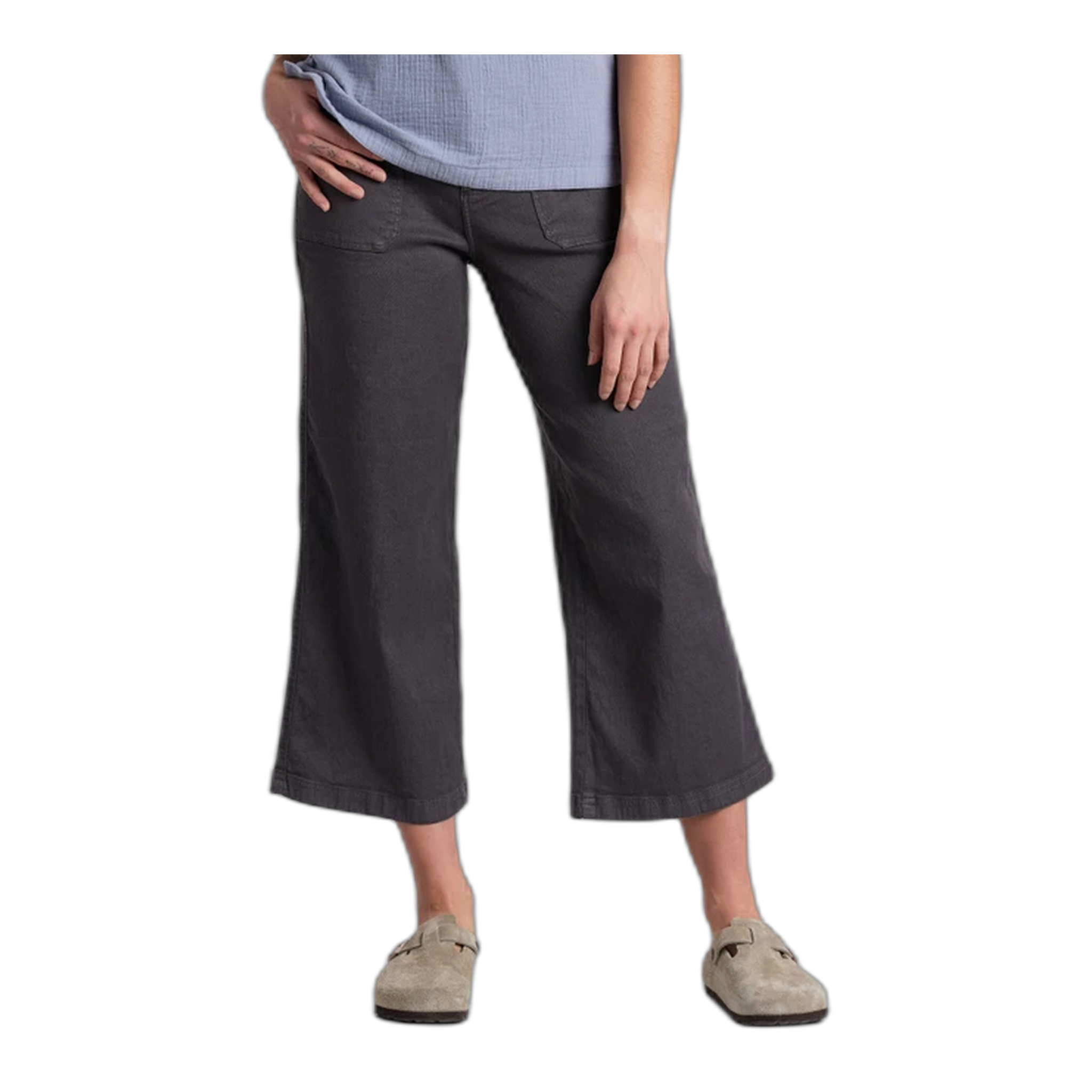 KÜHL - SEABOARD™ Wide Leg Crop - Pavement / N/A / 4