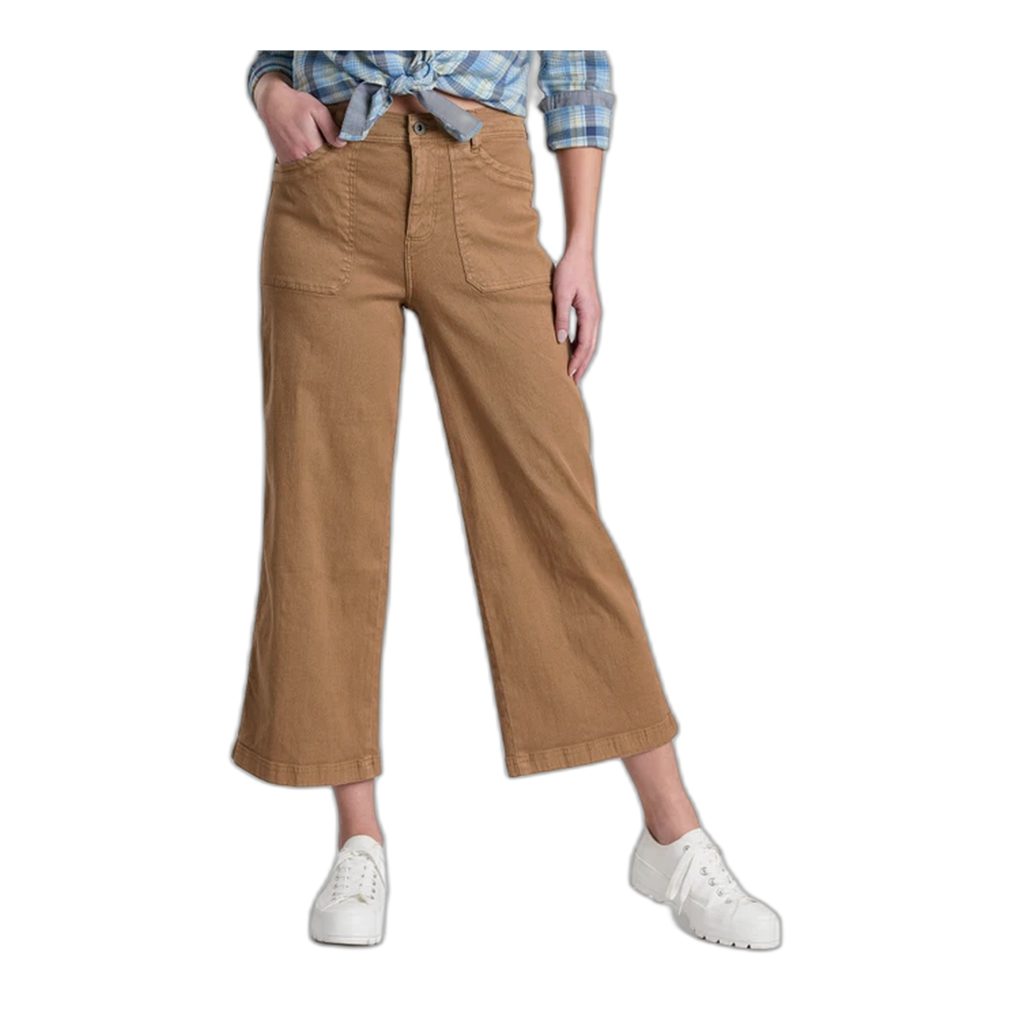 KÜHL - SEABOARD™ Wide Leg Crop - Sawdust / N/A / 8