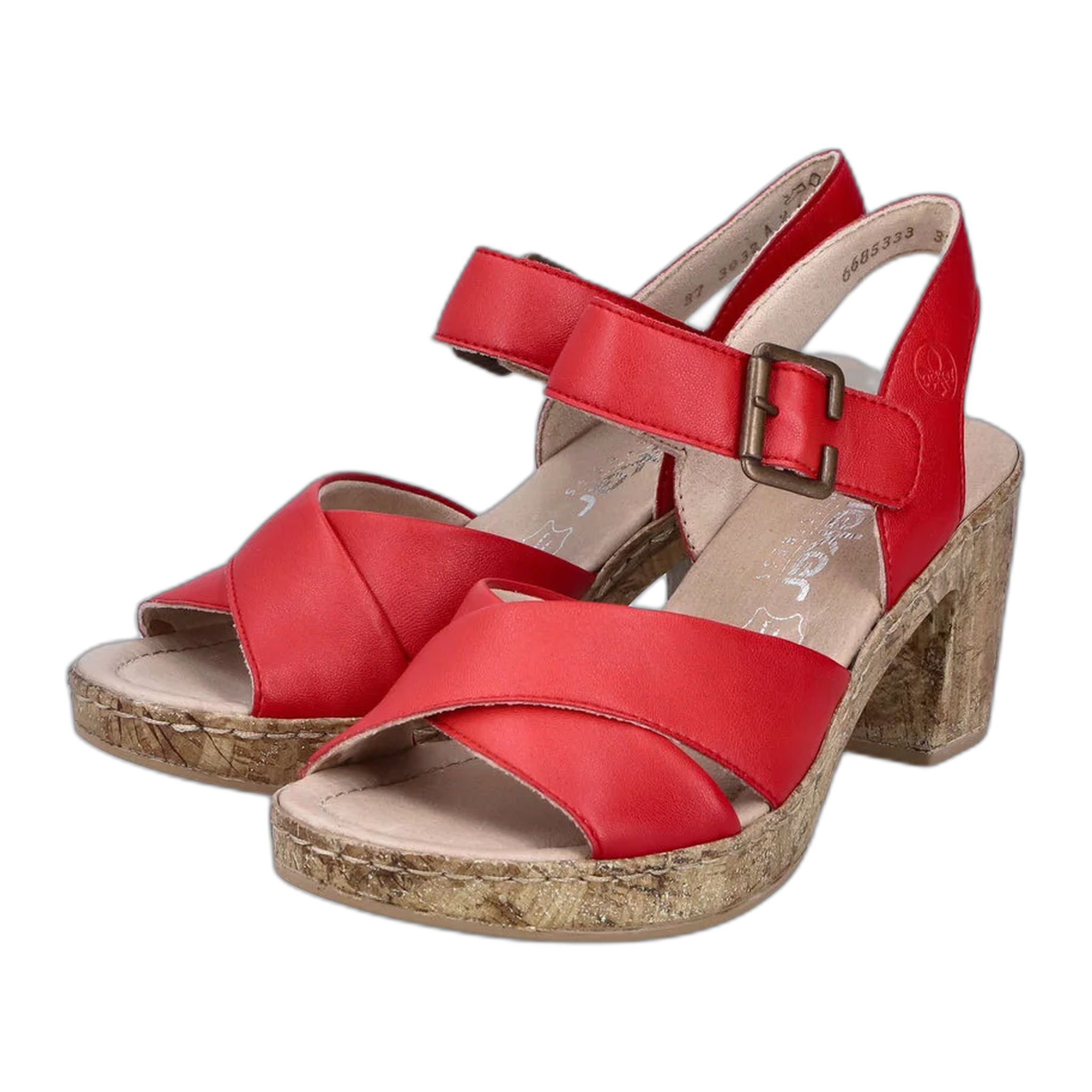 Rieker - 66853 Rabea - Rosso / M / 41