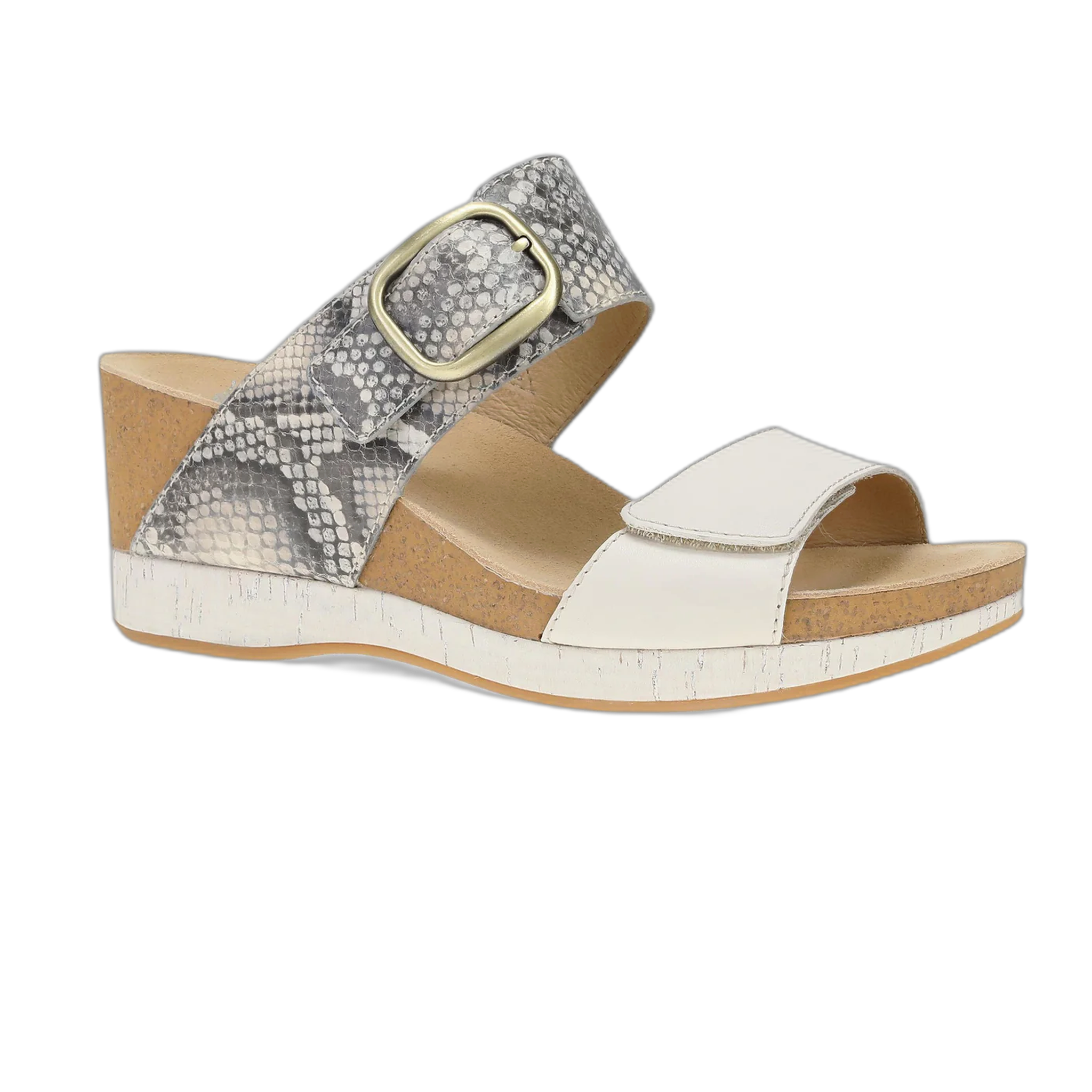 Dansko - Shannon - Snake/Ivory Leather / M / 36