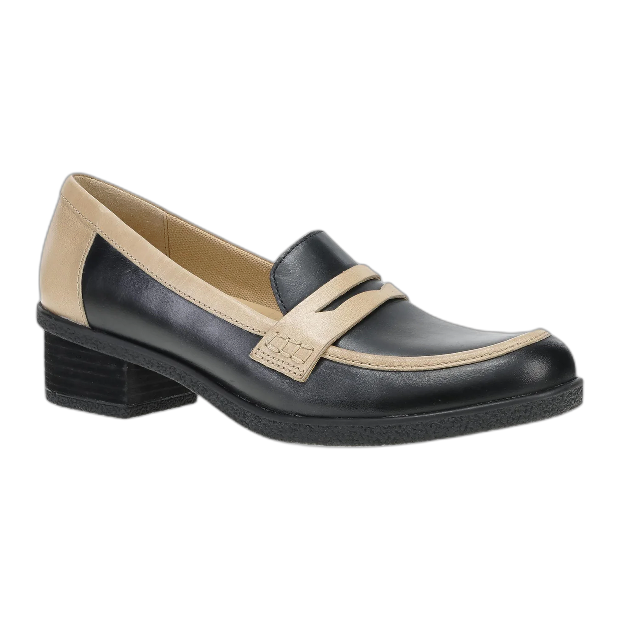 Dansko - Danica - Black/Dune Waterproof Burnished / M / 36