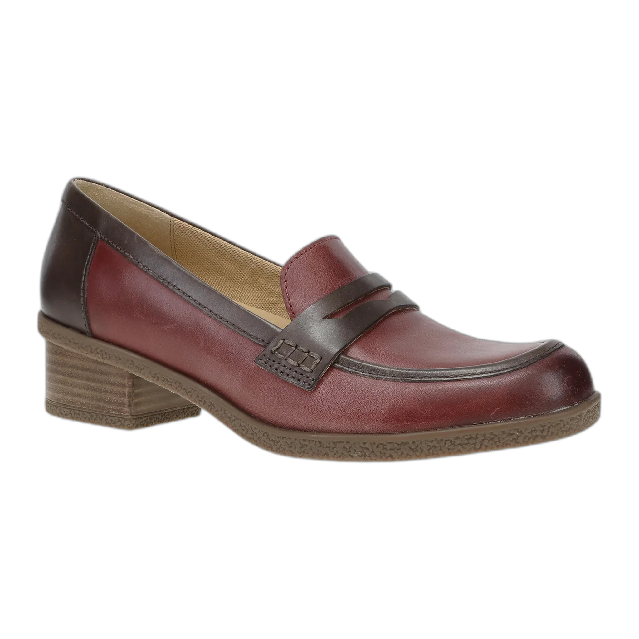 Dansko - Danica - Plum/Chocolate Waterproof Burnished / M / 36