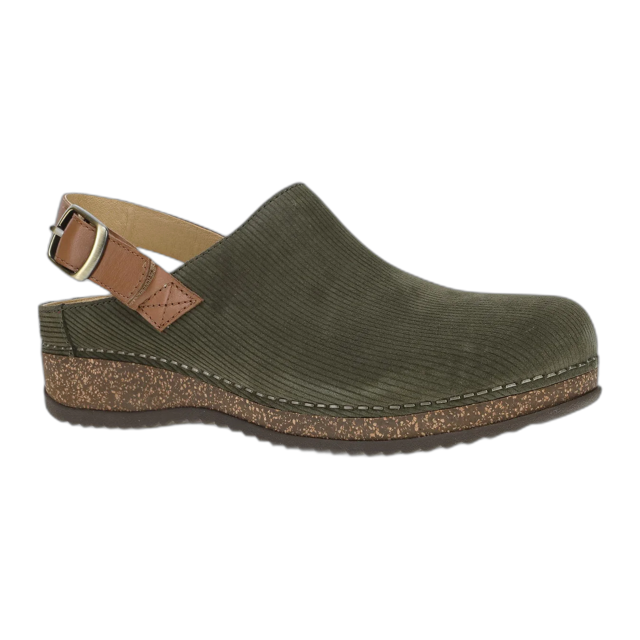 Dansko - Merrin - Olive Embossed Suede / M / 36