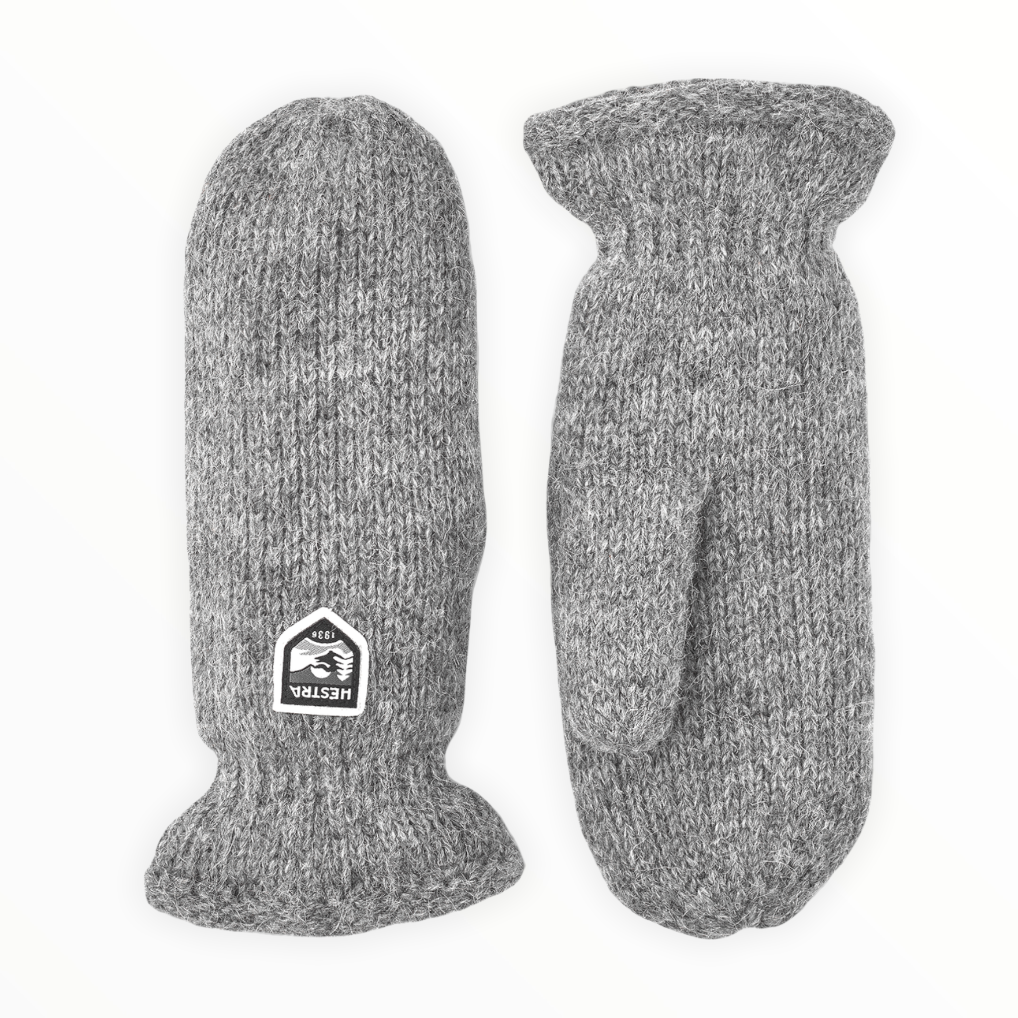 Hestra - Basic Wool Mitt - Grey / 7