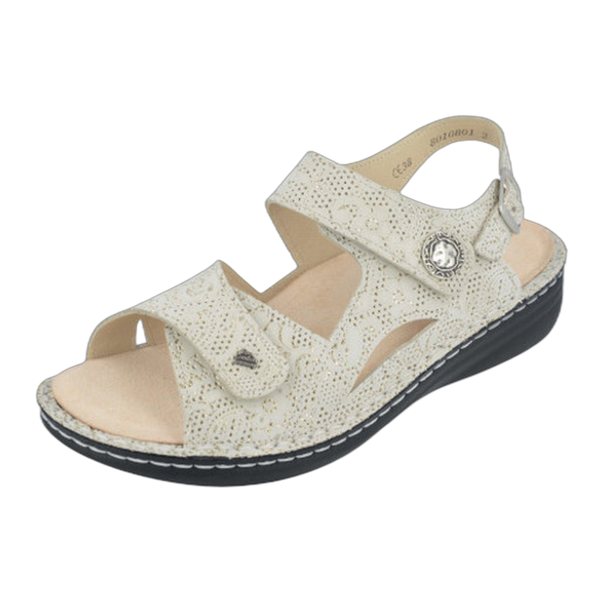 Finn Comfort - Barbuda - Champagne Garden / M / 36