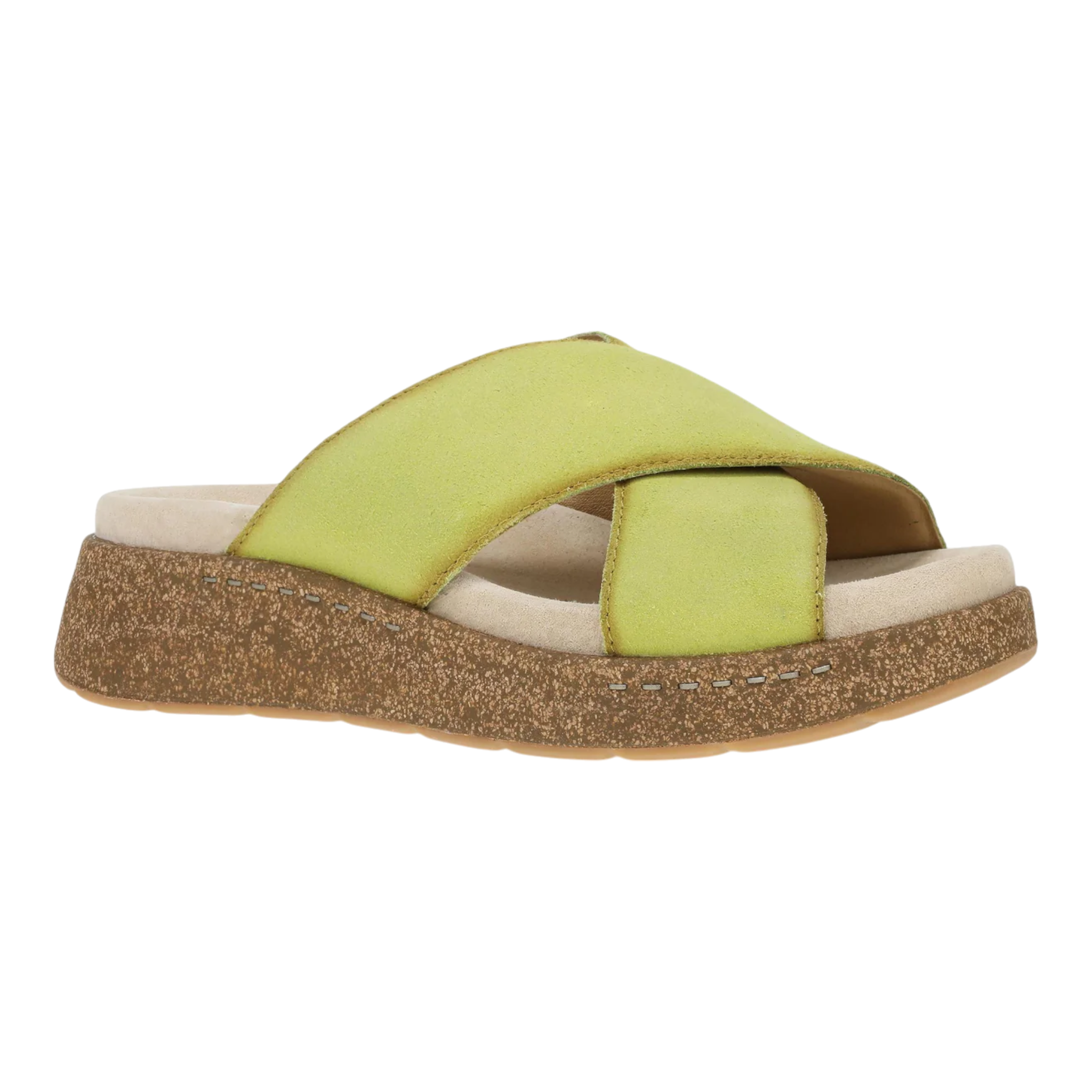 Dansko - Bridget - Lime Burnished Suede / M / 39