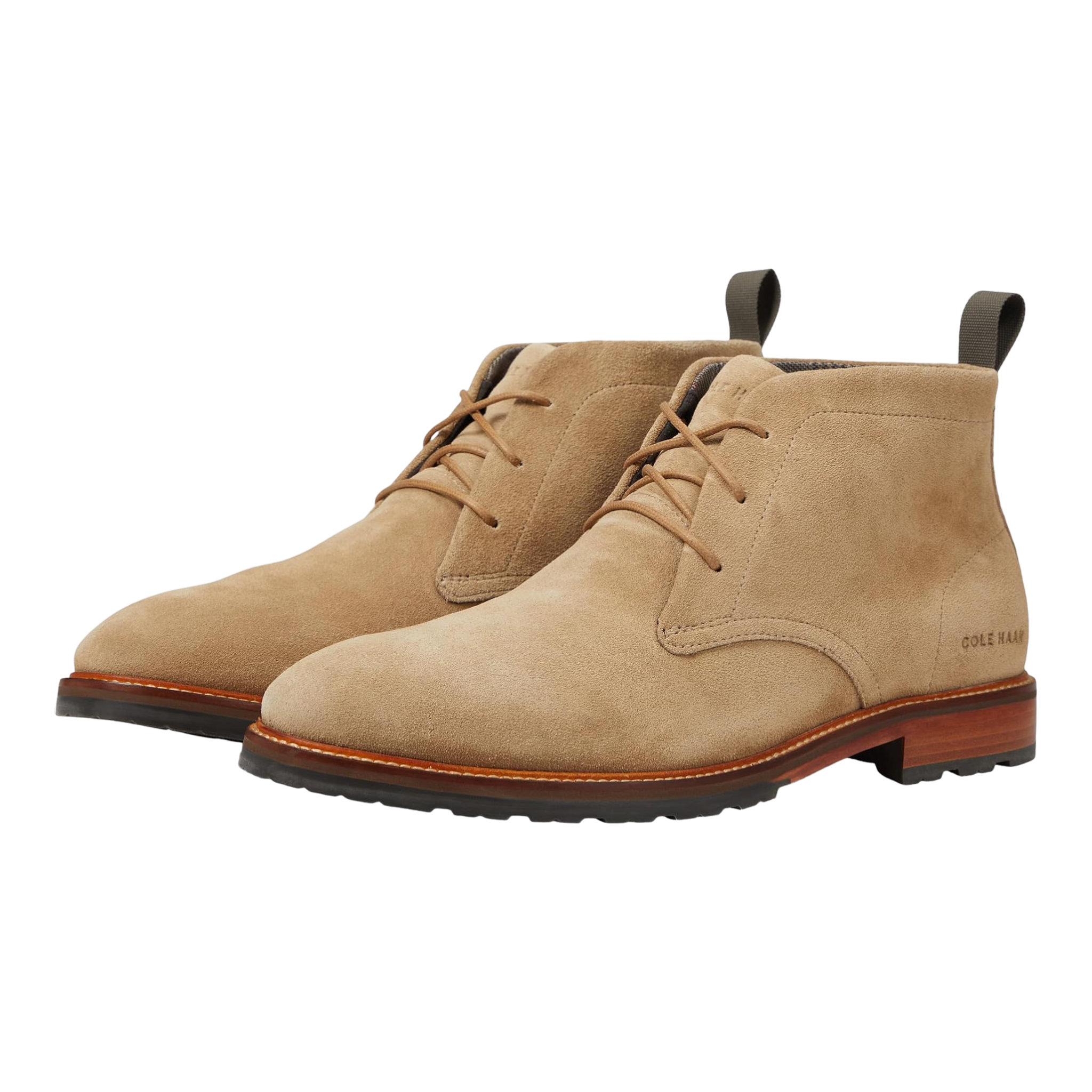 Cole haan suede chukka boots deals