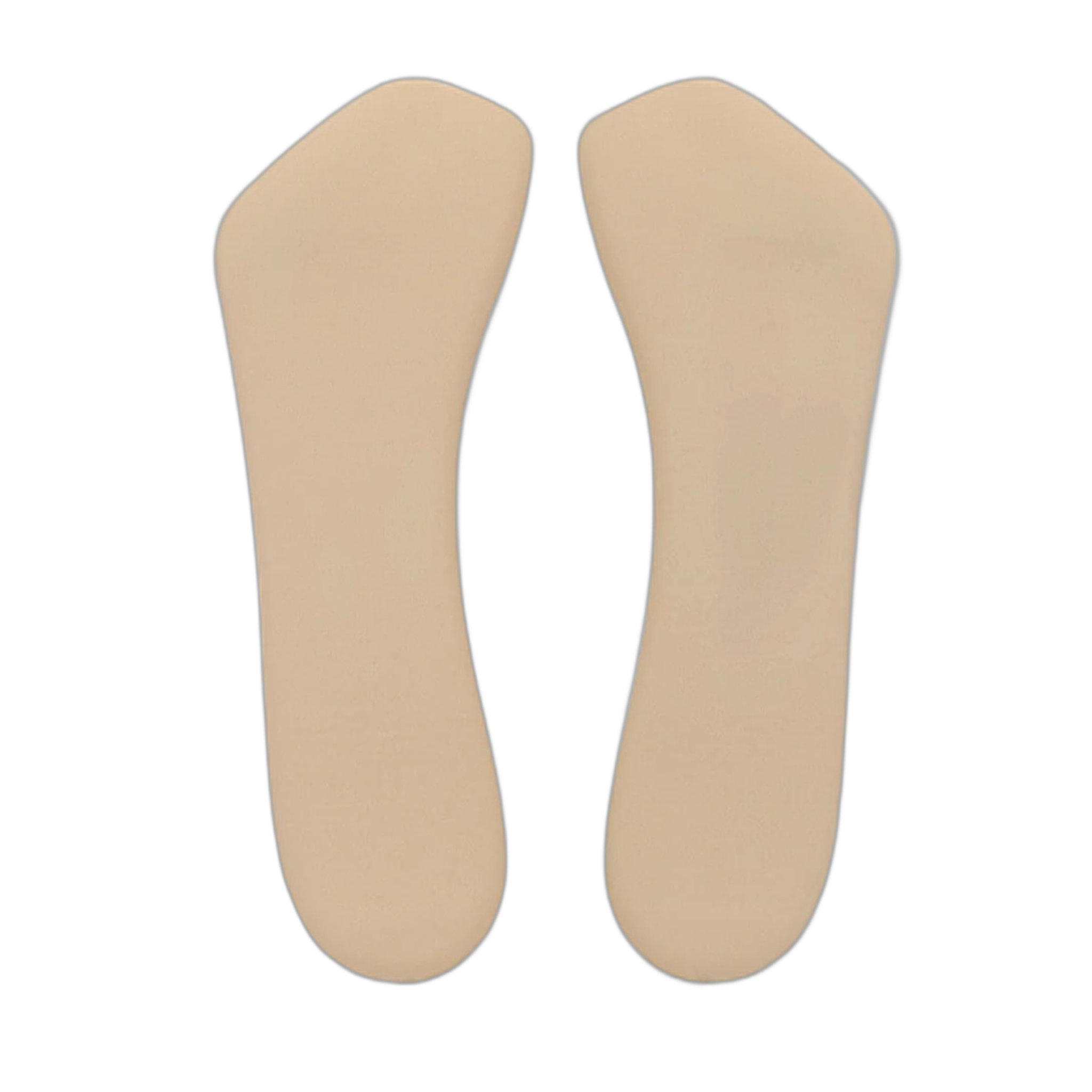 Foot Petals - 3/4 Insert Cushions - One Size / Khaki Beige