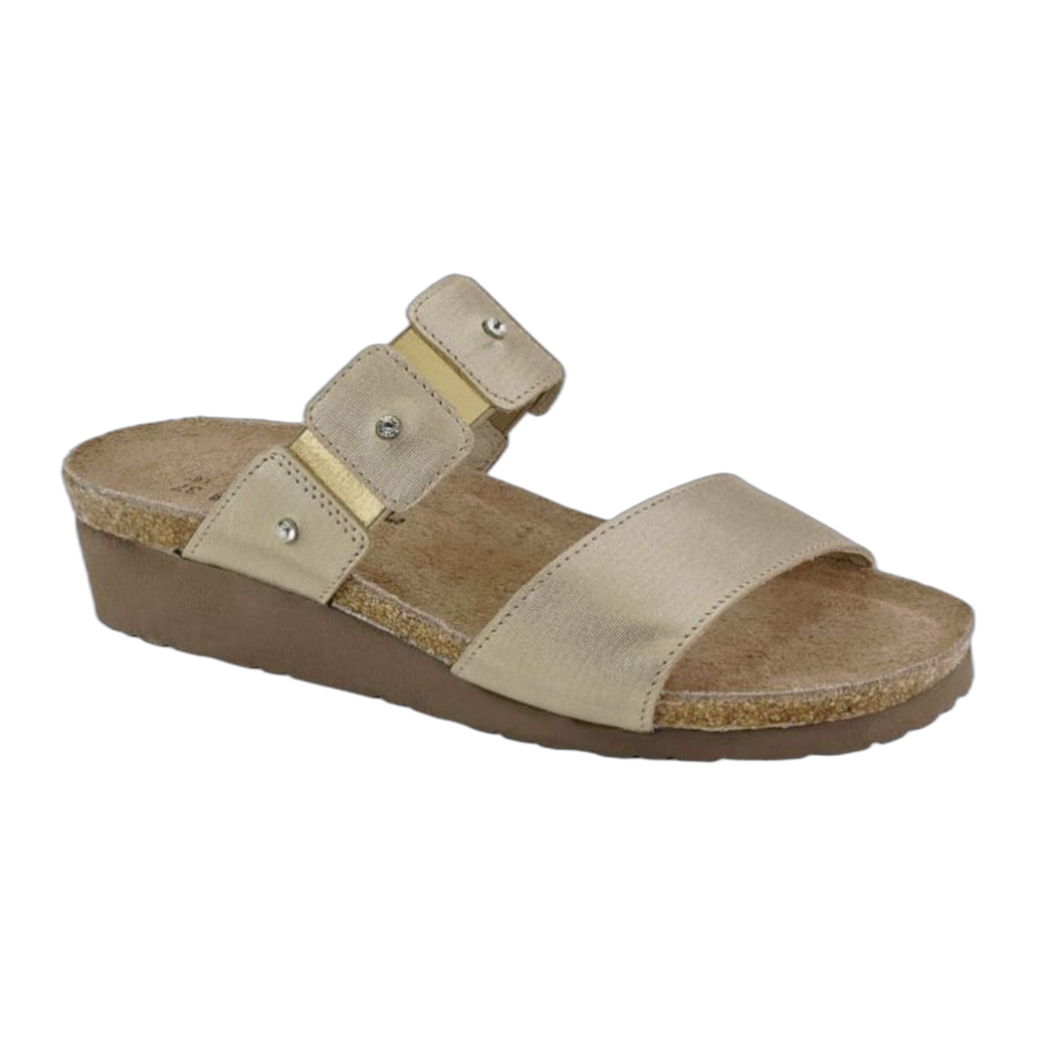 Naot - Ashley - Gold Threads Leather / M / 43