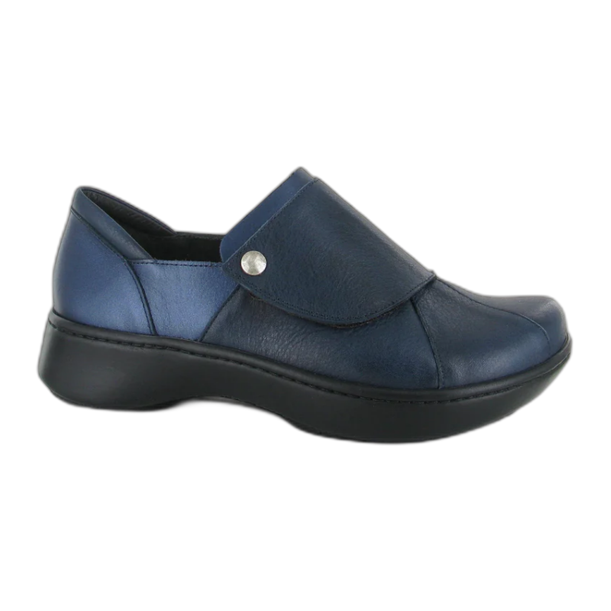 Naot - Lagoon - Soft Ink Leather/Polar Sea Leather / M / 36