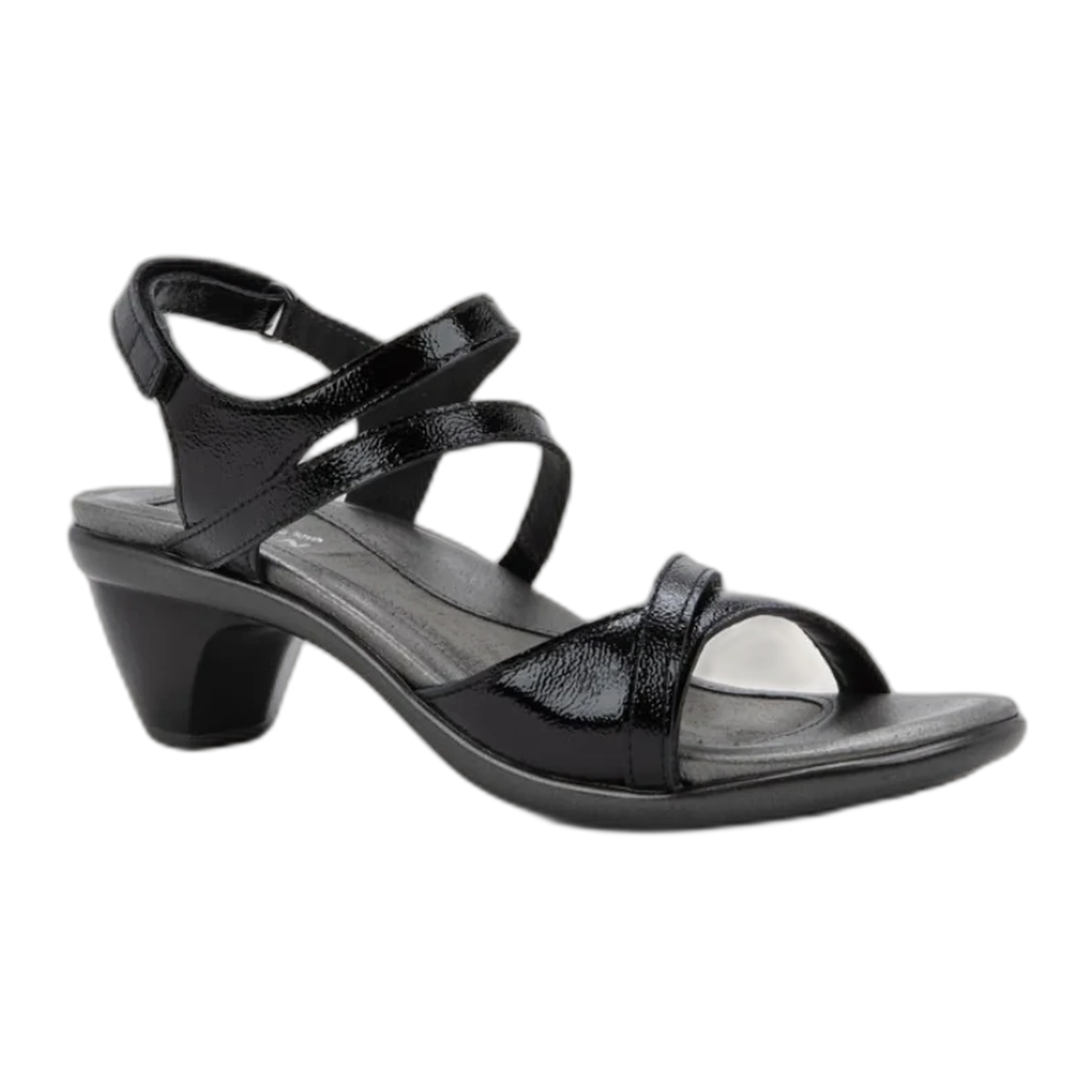 Naot - Limit - Black Crinkle Patent Leather / M / 36