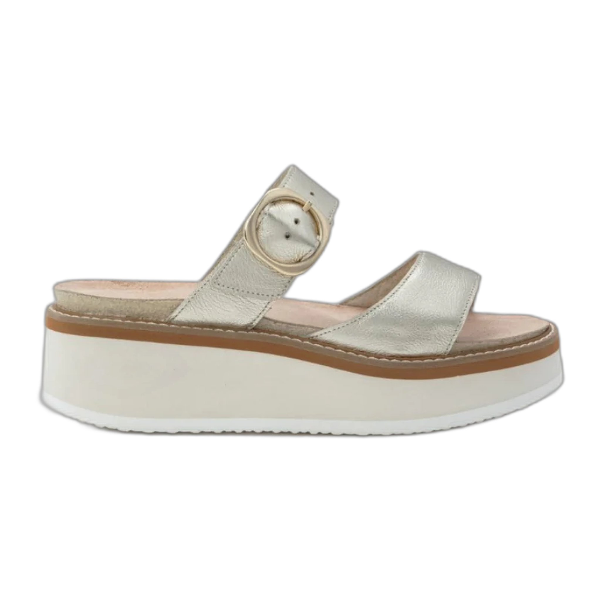 Naot - Halvah - Radiant Gold Leather / M / 37