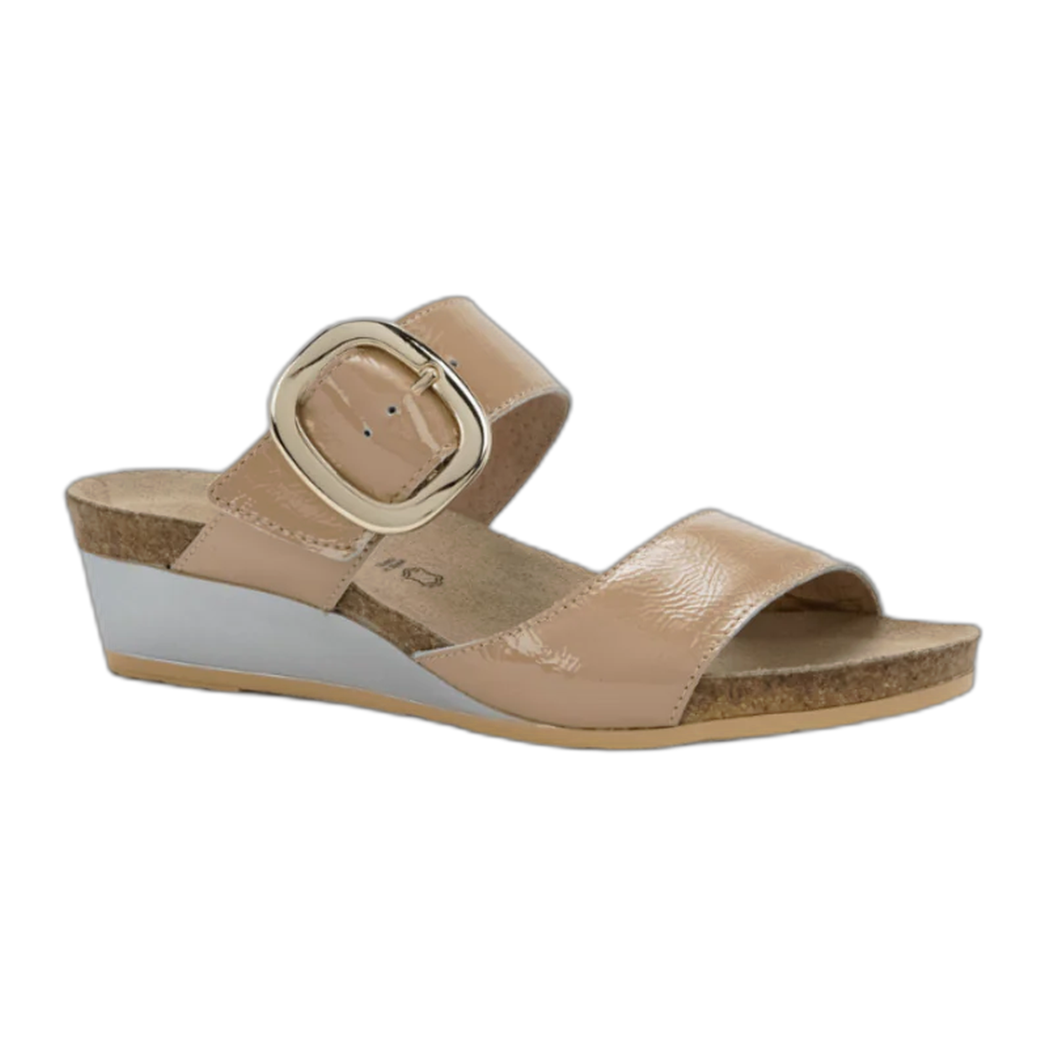 Naot - Magic - Camel Crinkle Patent Leather / M / 36