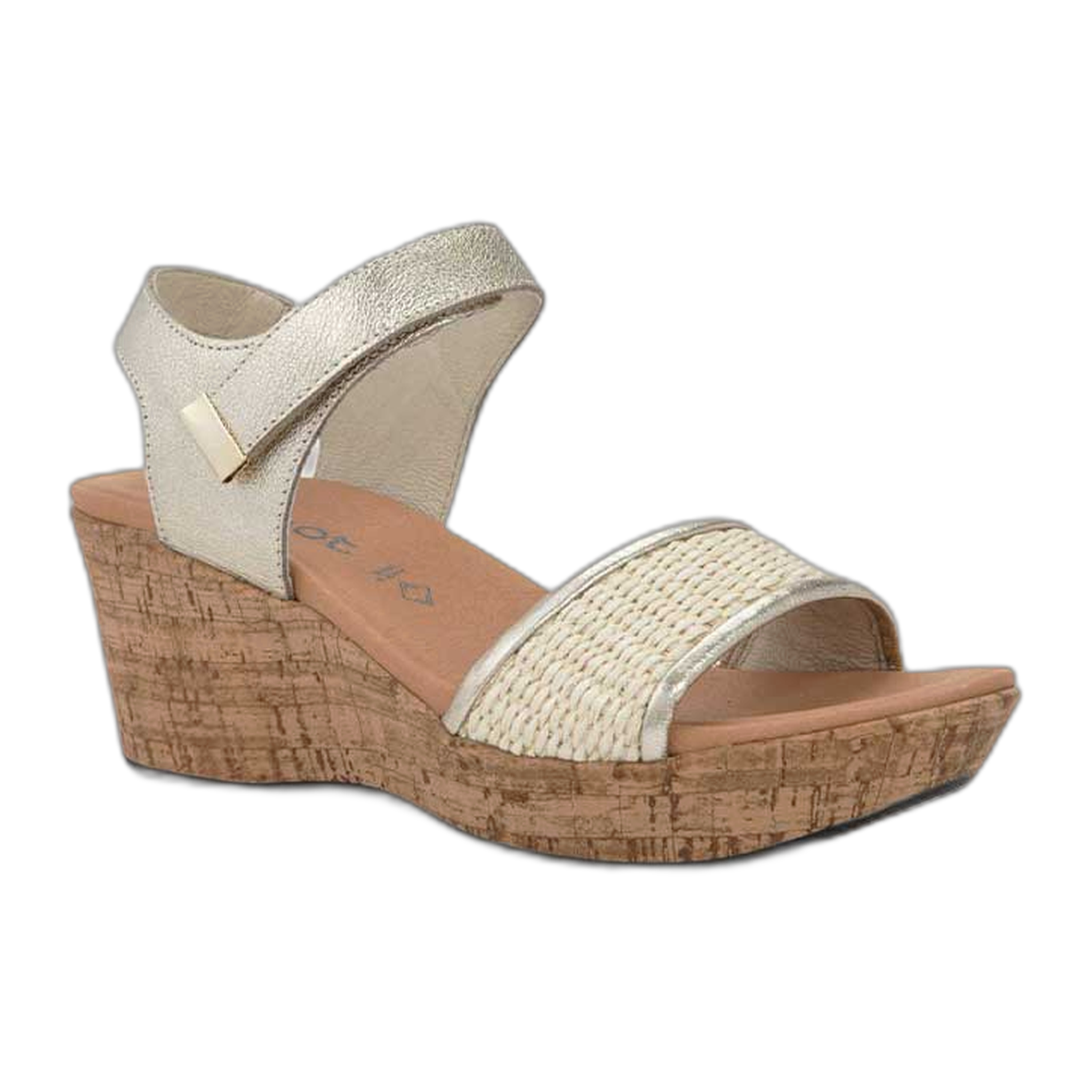 Naot - Summer Raffia - Radiant Gold Leather W/Raffia / M / 36
