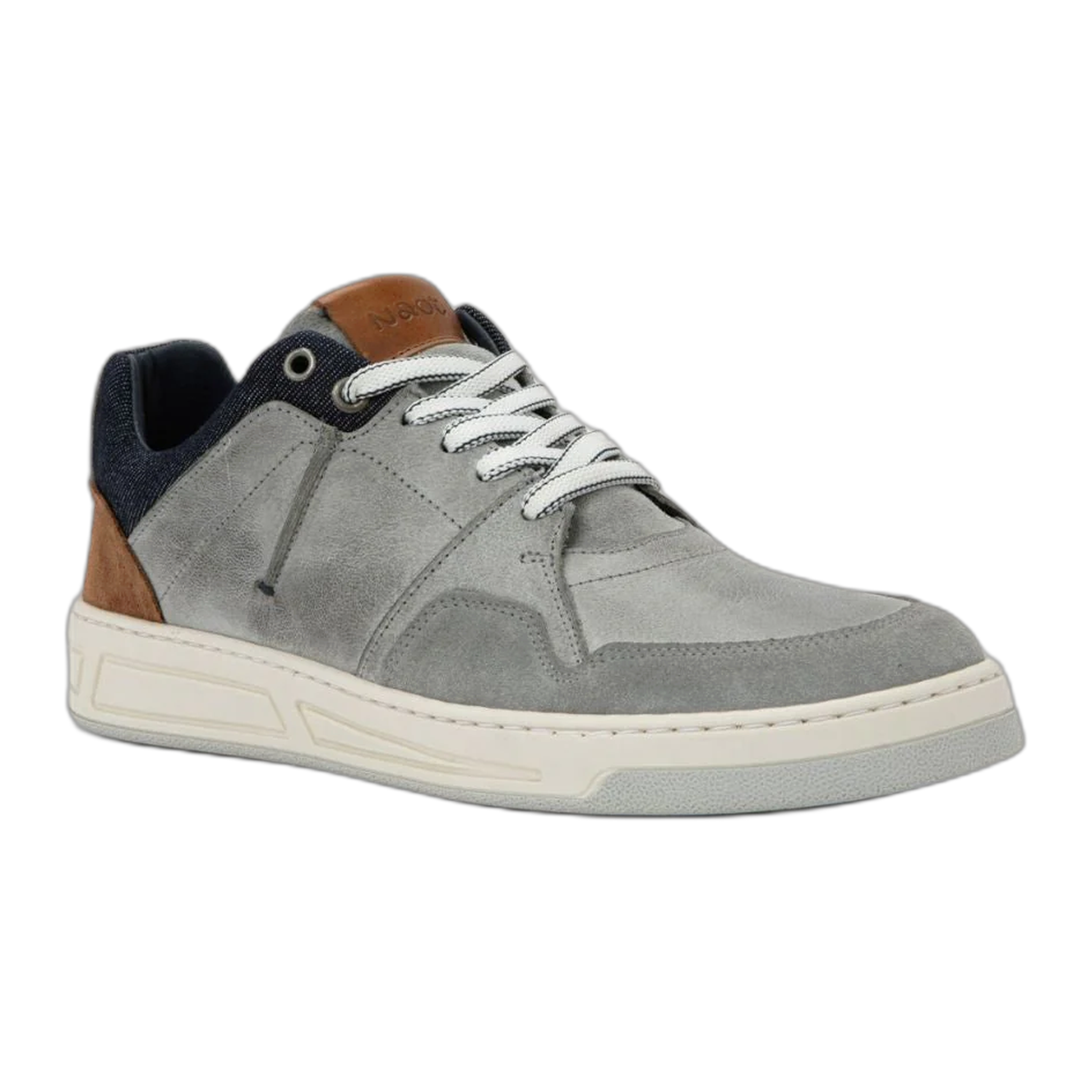 Naot - Speed - Gray/Navy/Brown / M / 40