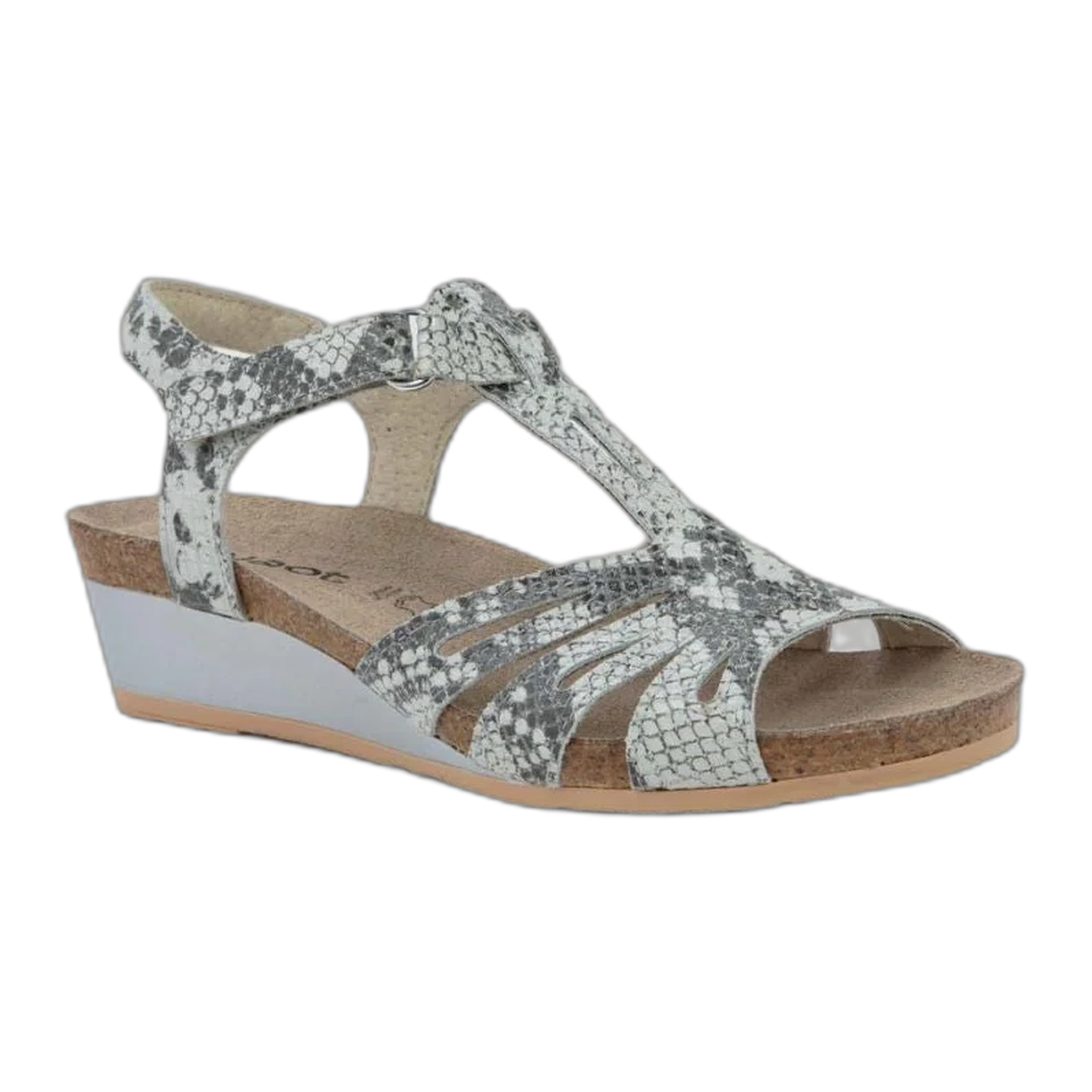Naot - Starlet - Black/White Python Suede / M / 36