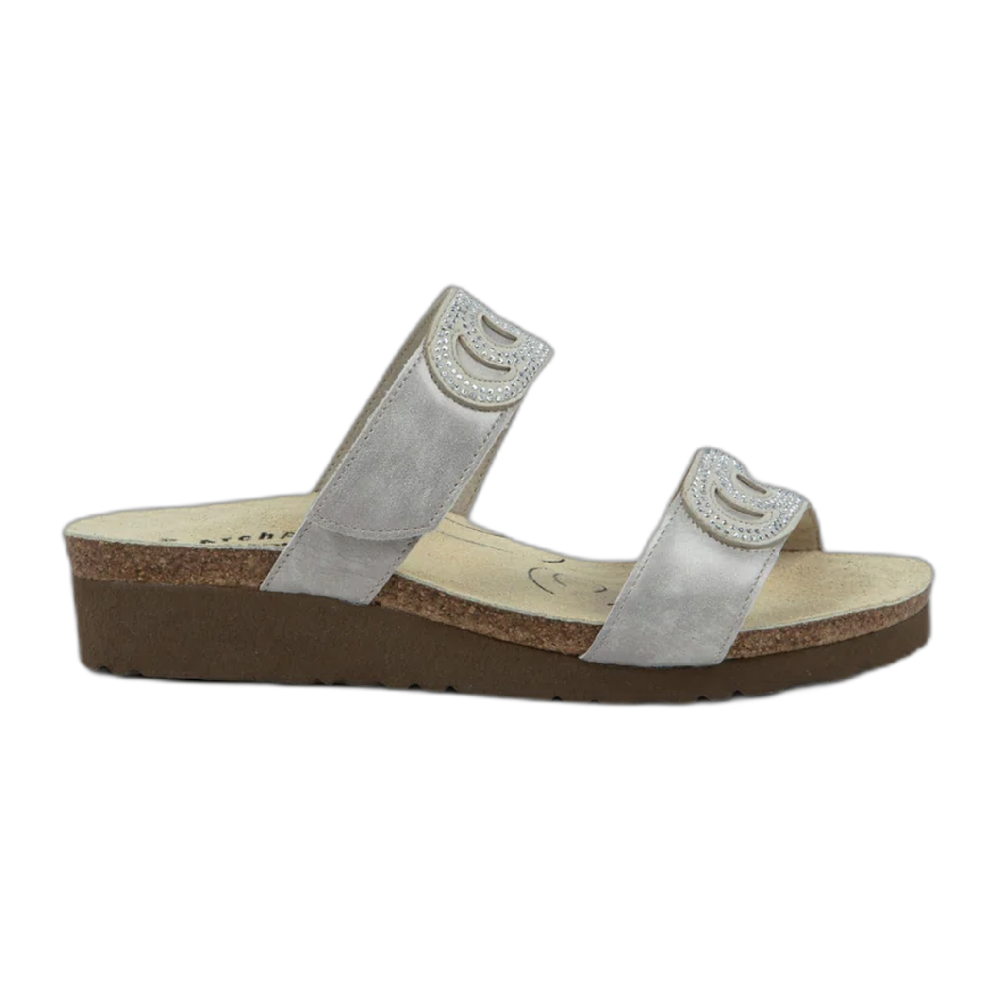 Naot - Ainsley Arch Pro - Quartz Metallic Leather W/ Silver Rivets / M / 37