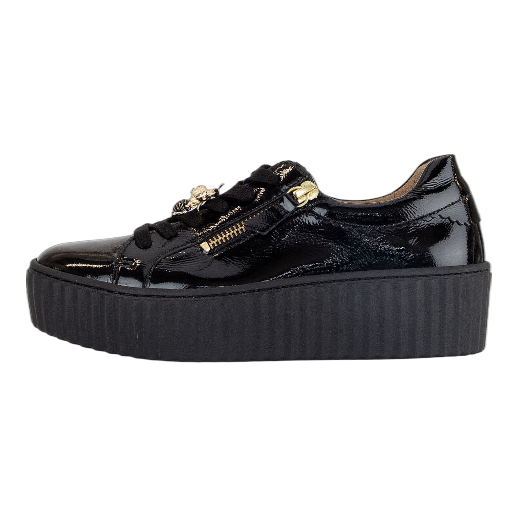 Gabor - 73.201.97 - Schwarz Lack (Gold) / M / 7