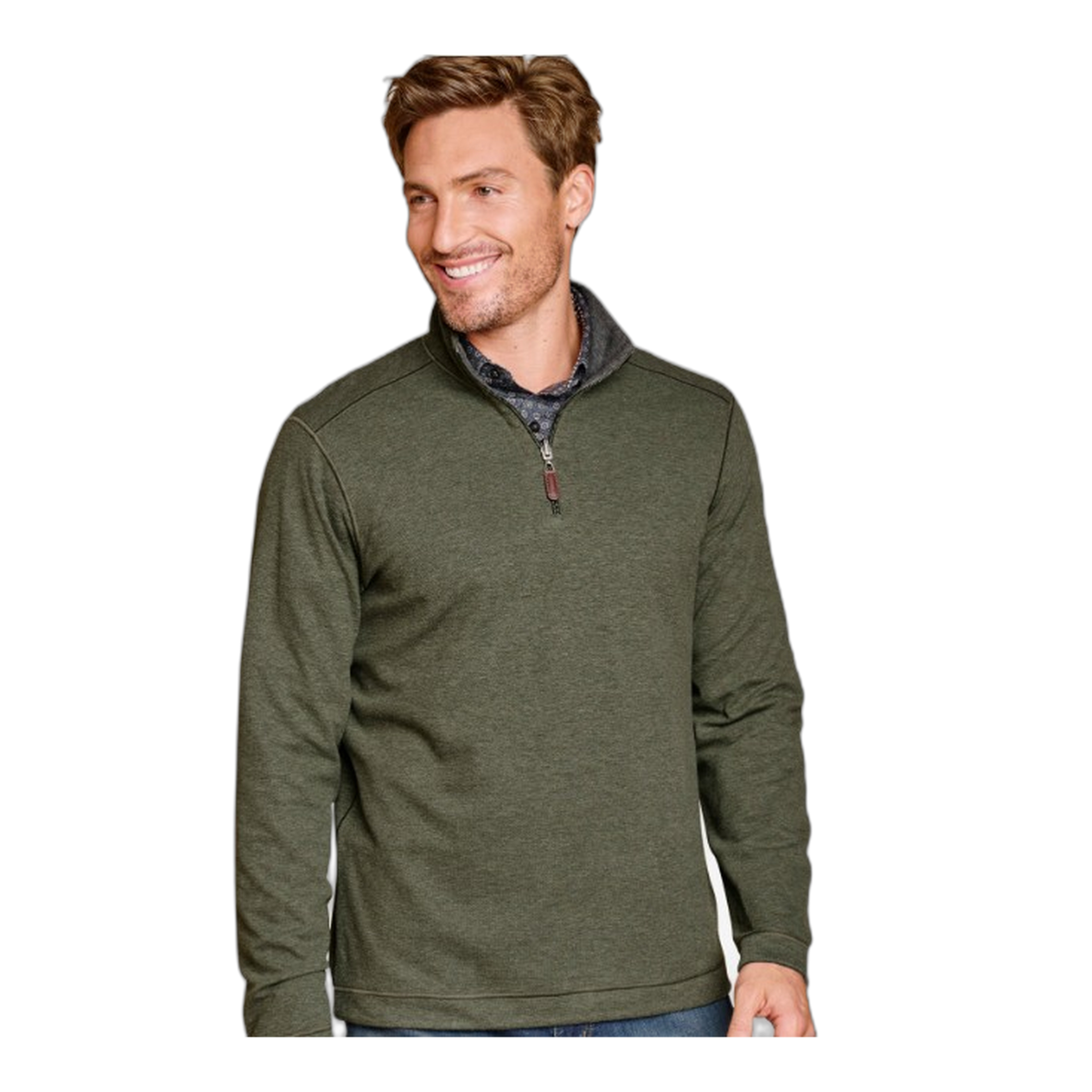 Icon Reversible Solid Quarter-Zip