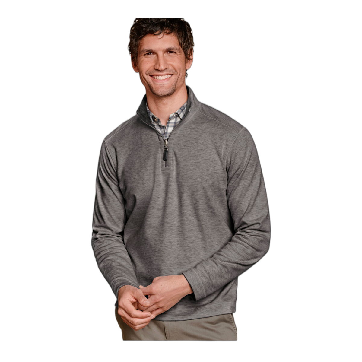 Icon Reversible Solid Quarter-Zip