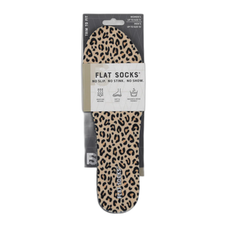 Flat Socks - Leopard / S