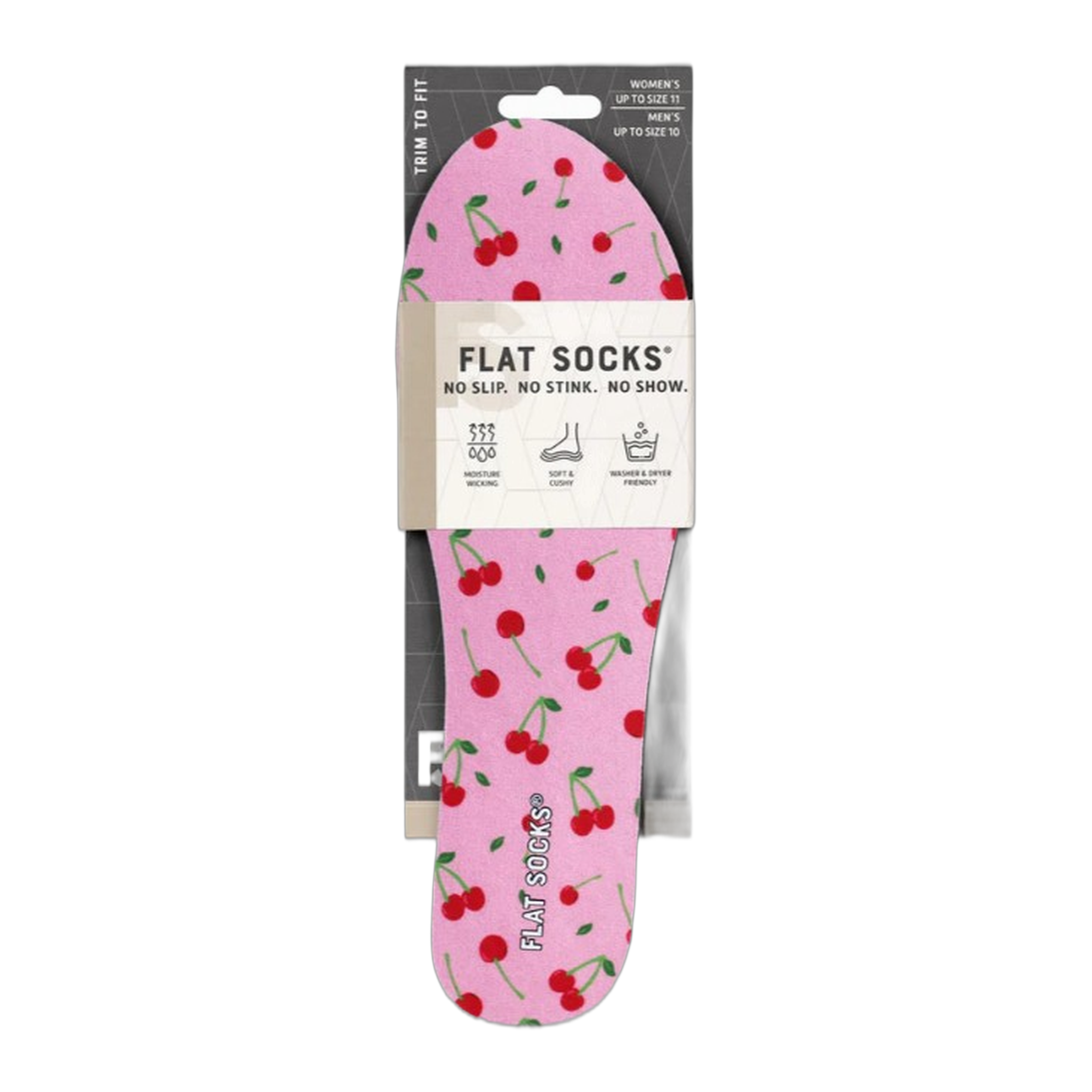 Flat Socks® - Flat Socks - S / Cherry Darling