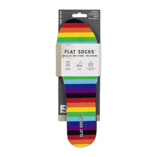 Flat Socks - S / Rainbow