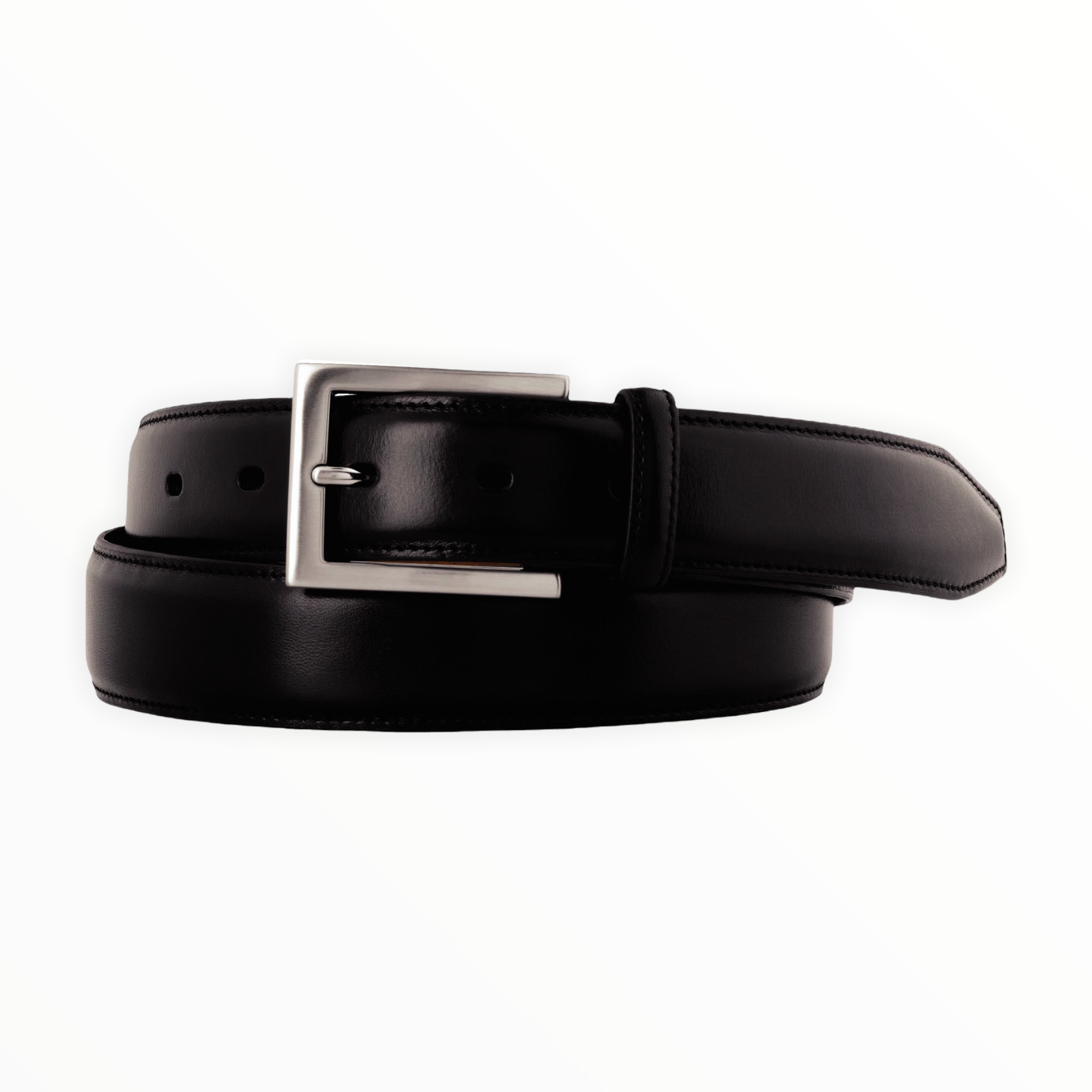 Johnston & Murphy - Johnston & Murphy Dress Belt - Black / 32