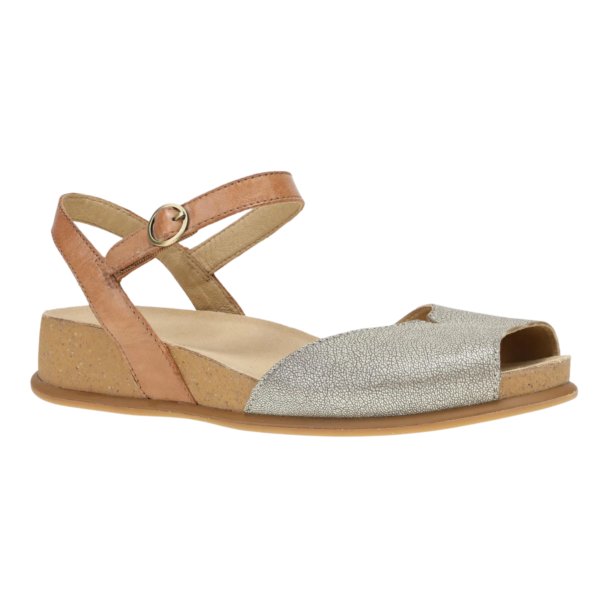 Dansko - Cass - Platino/Tan Leather / M / 37