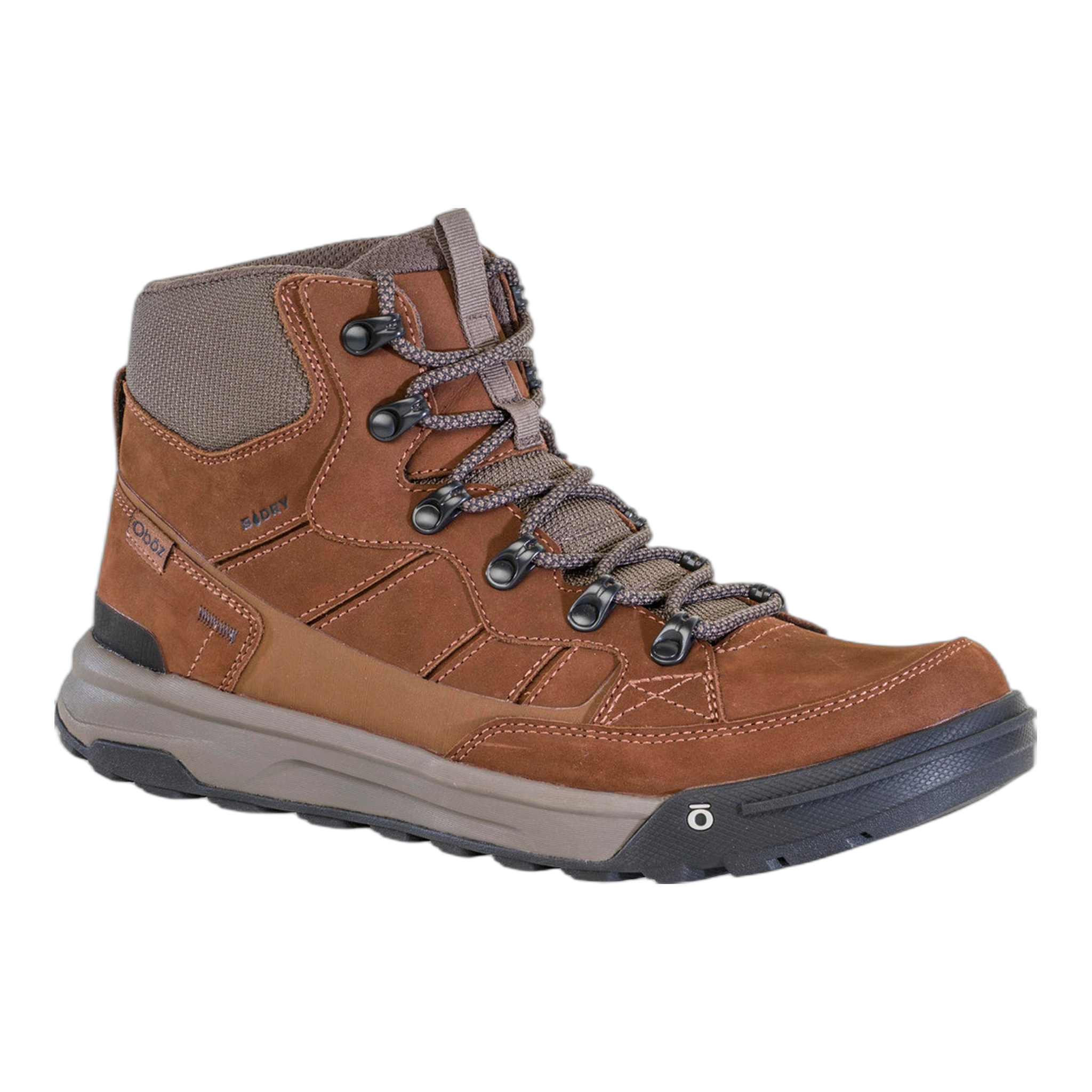 Oboz - Burke Mid Leather Waterproof - Grizzly / M / 8