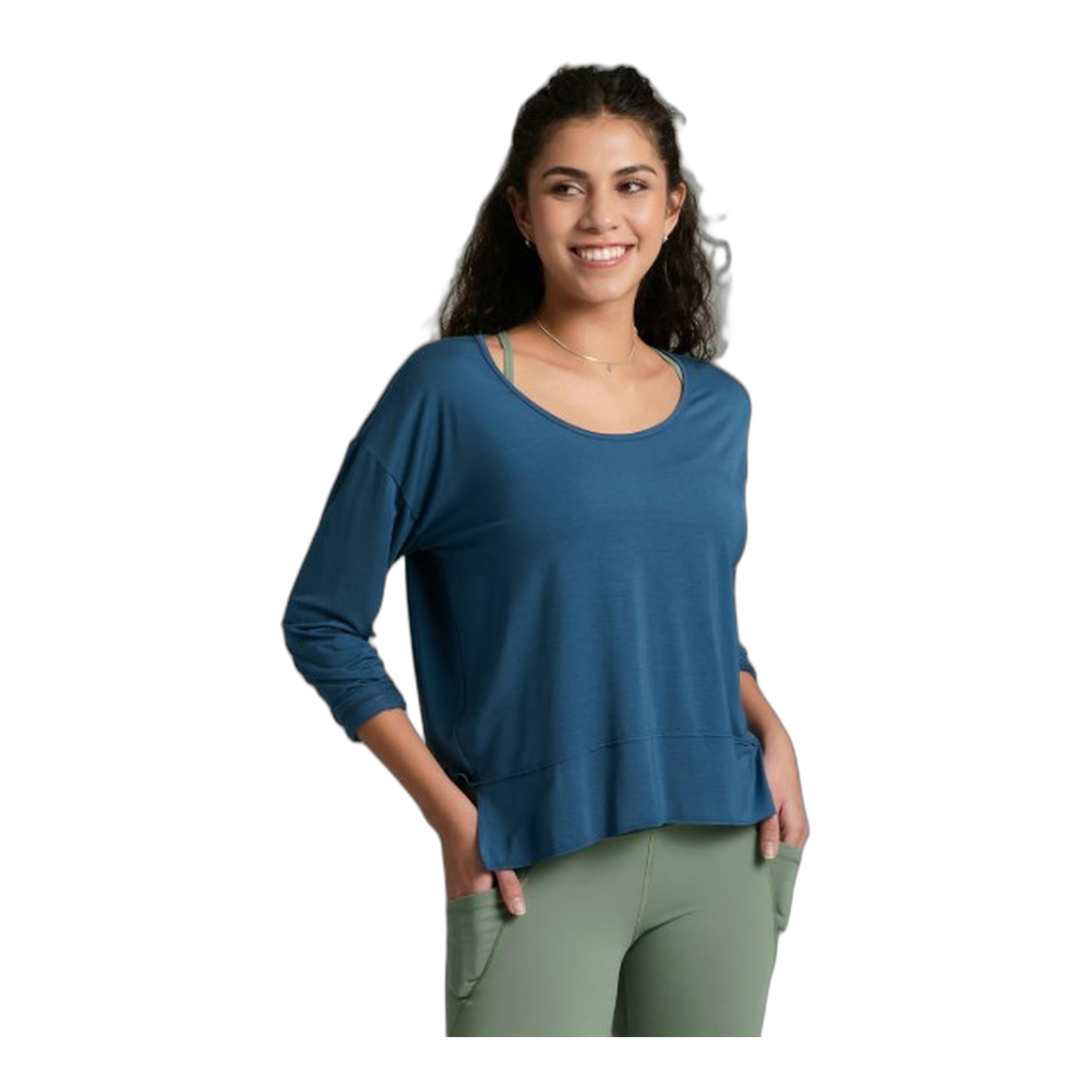 KÜHL - FREE-FLO™ Long Sleeve Top - Seaport / XS