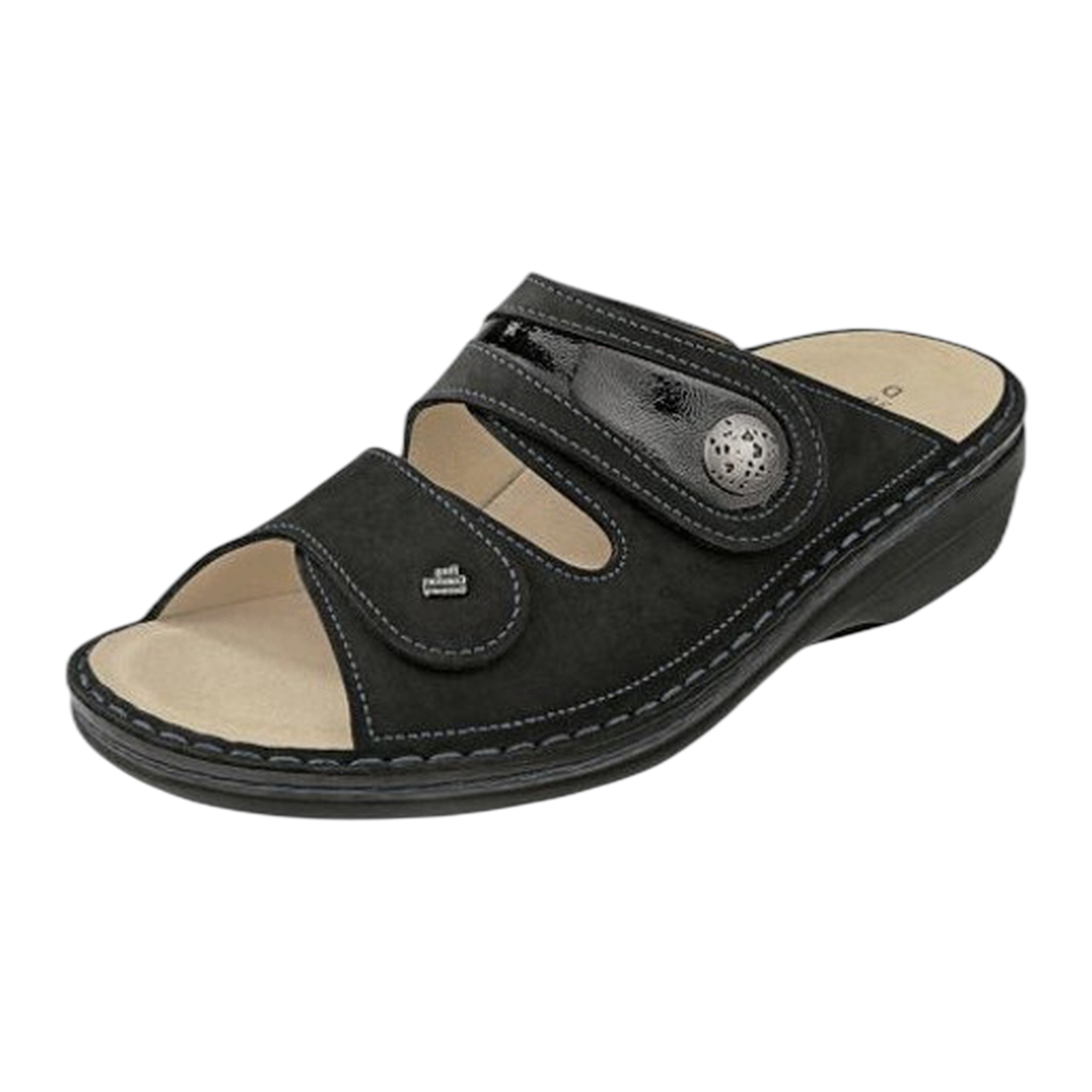 Finn Comfort - Mira-S - Schwarz Black Buggy Knautschlack / M / 37