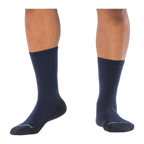Men's Solid Lightweight Crew Socks