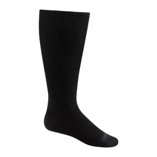 Men's Solid Cushioned Knee High Socks - Black / M