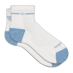 Women's Single Stripe Cushioned Quarter Socks