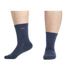 Women's Solid Cushioned Crew Socks
