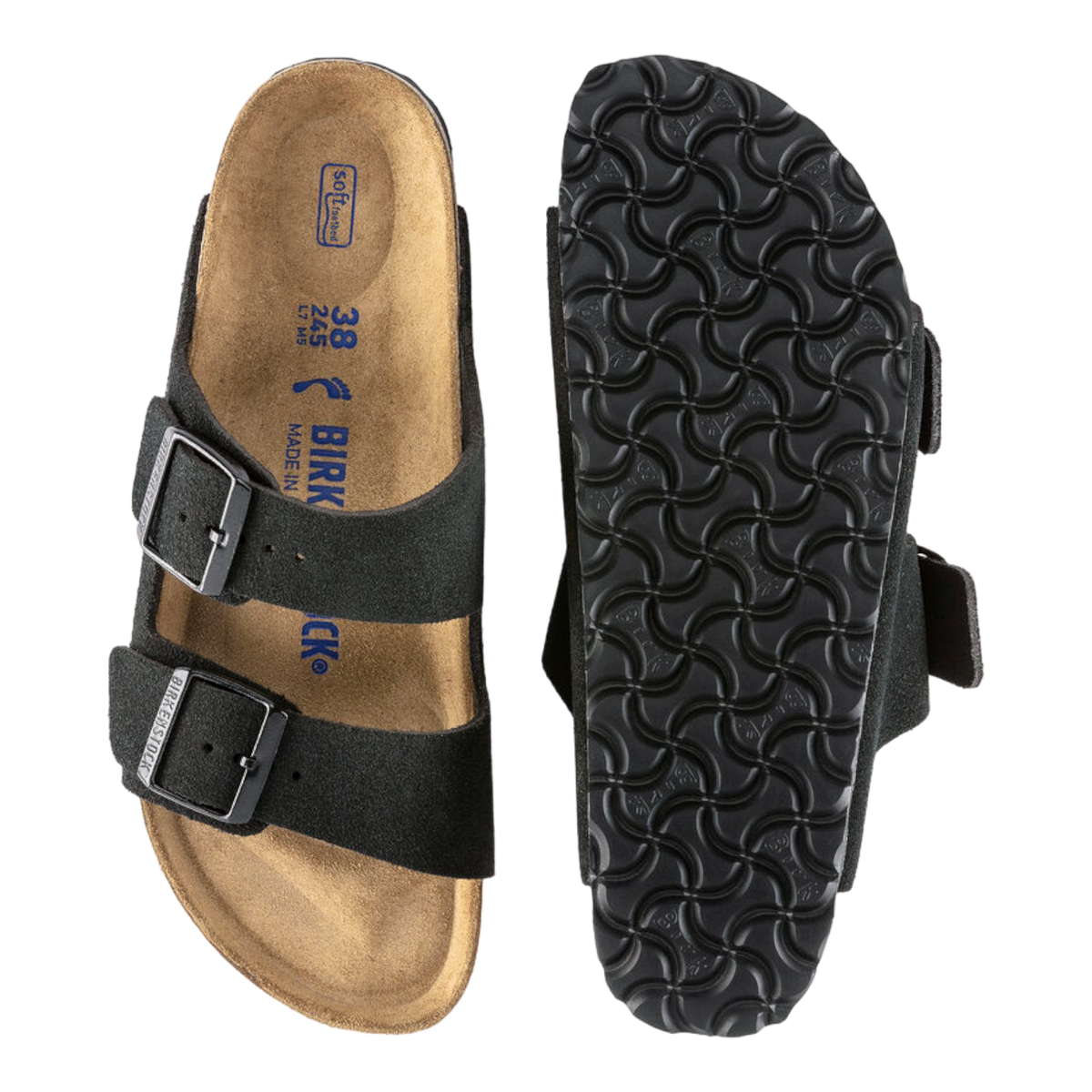 Arizona Soft Footbed Suede Leather