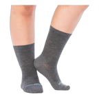 Women's Solid Basic Lightweight Crew Socks