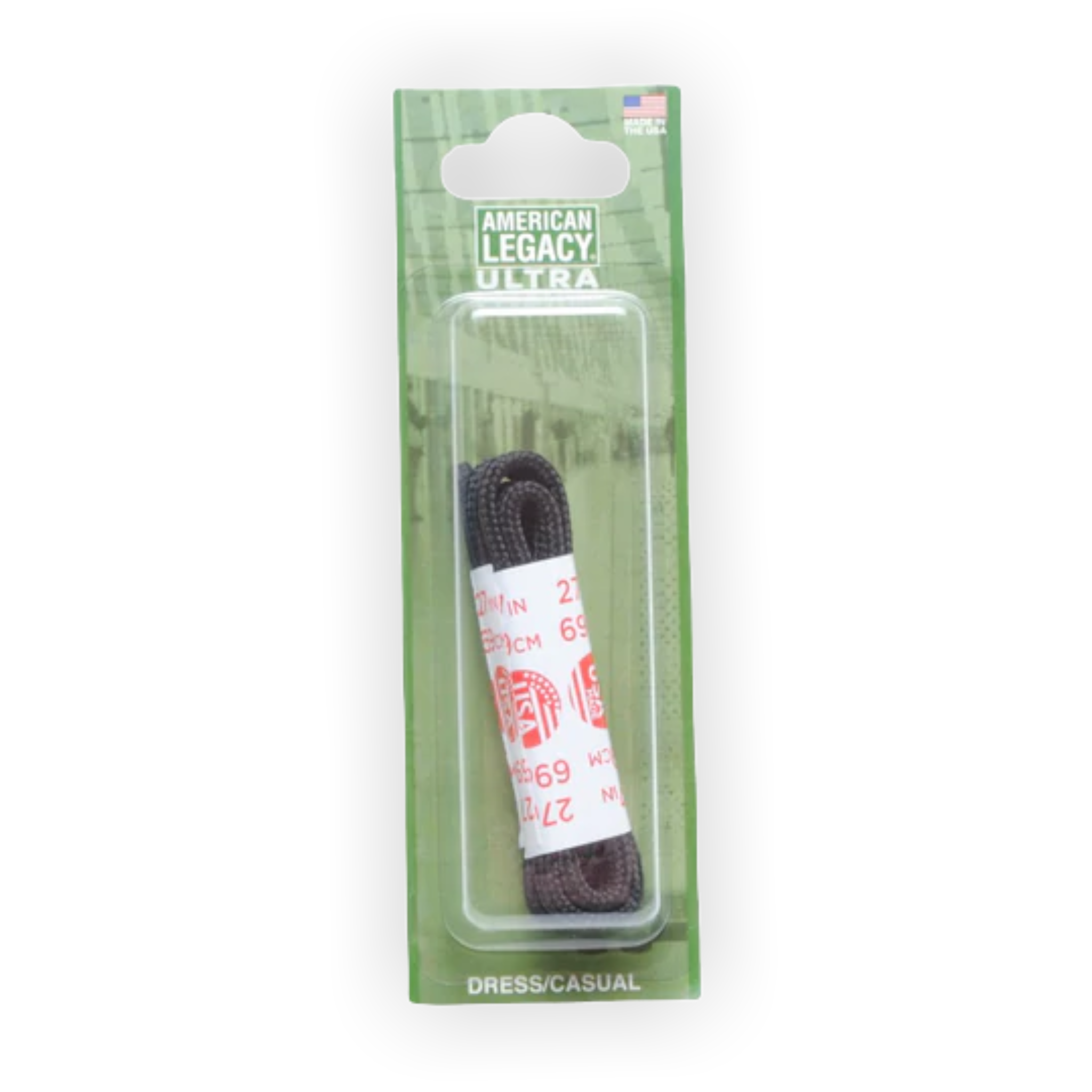 Ruby Leather - American Legacy Ultra Laces - Black / 48