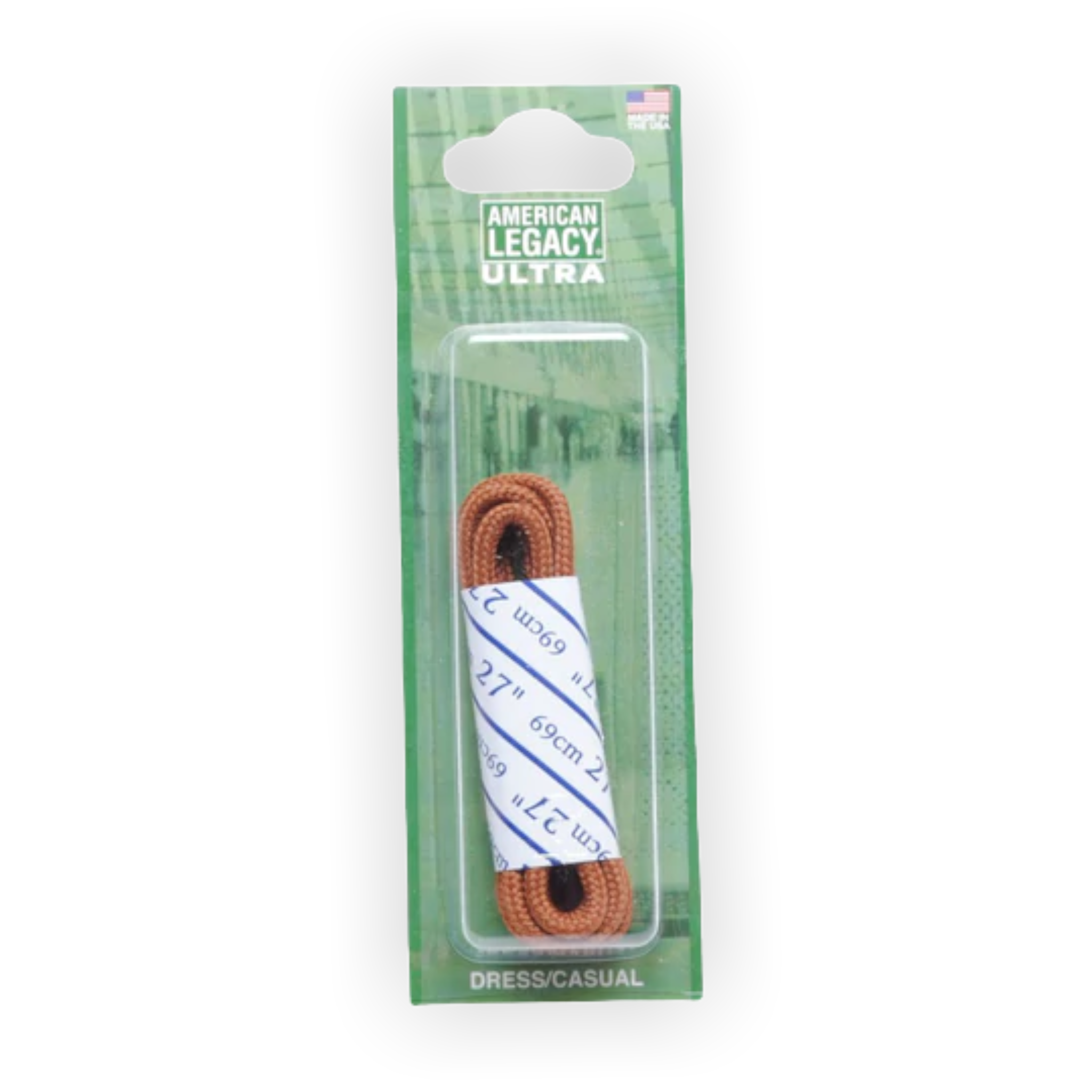 Ruby Leather - American Legacy Ultra Laces - Brown / 48