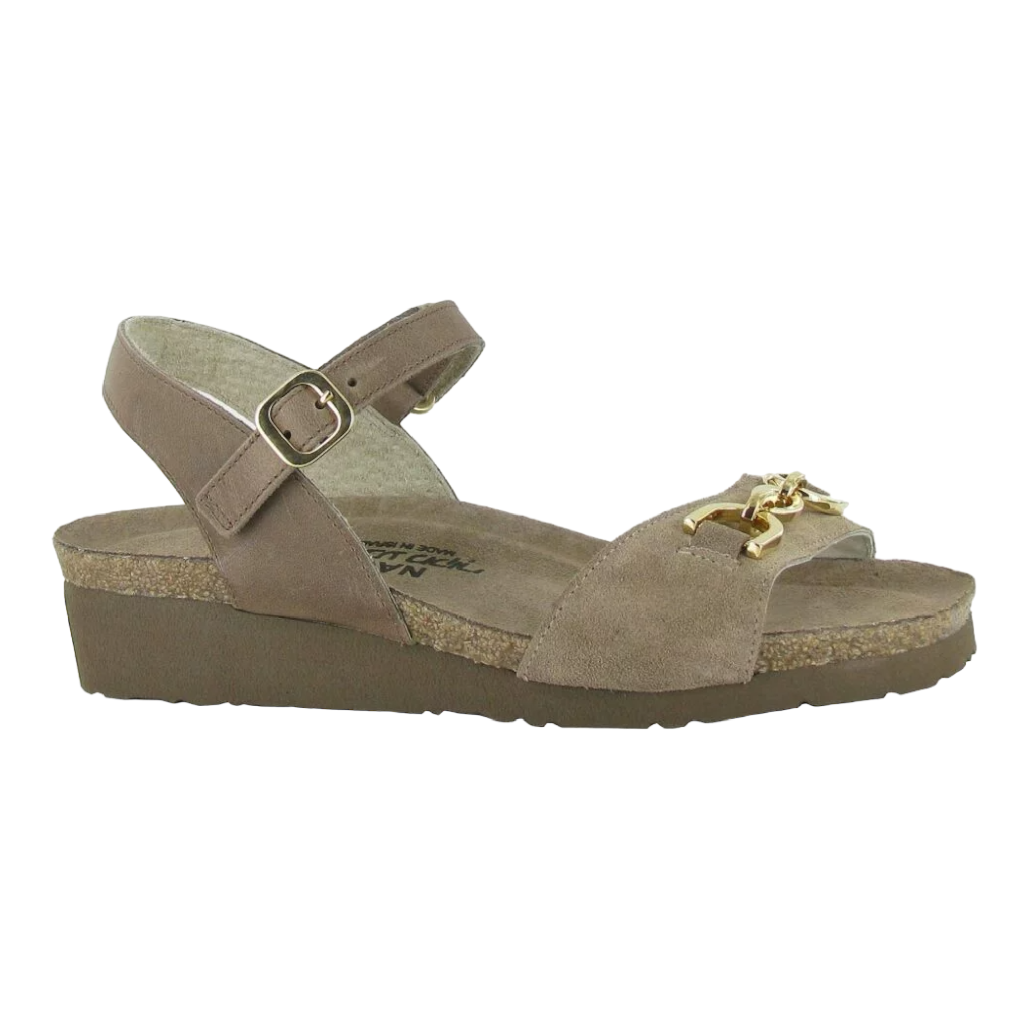 Naot - Aubrey - Almond Brown Suede/Oily Bark Nubuck / M / 36