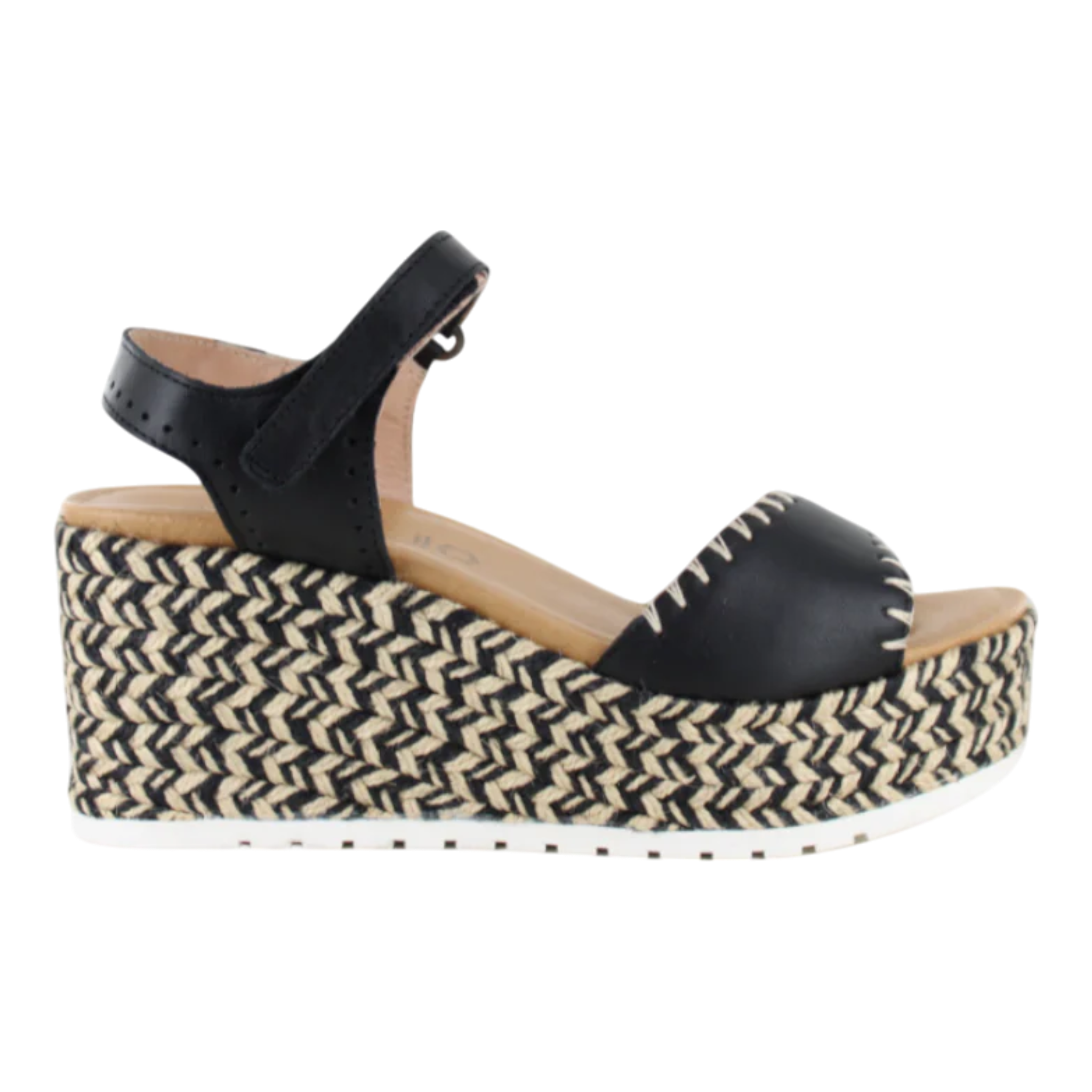 Naot - Blanes - Jet Black Leather / M / 35