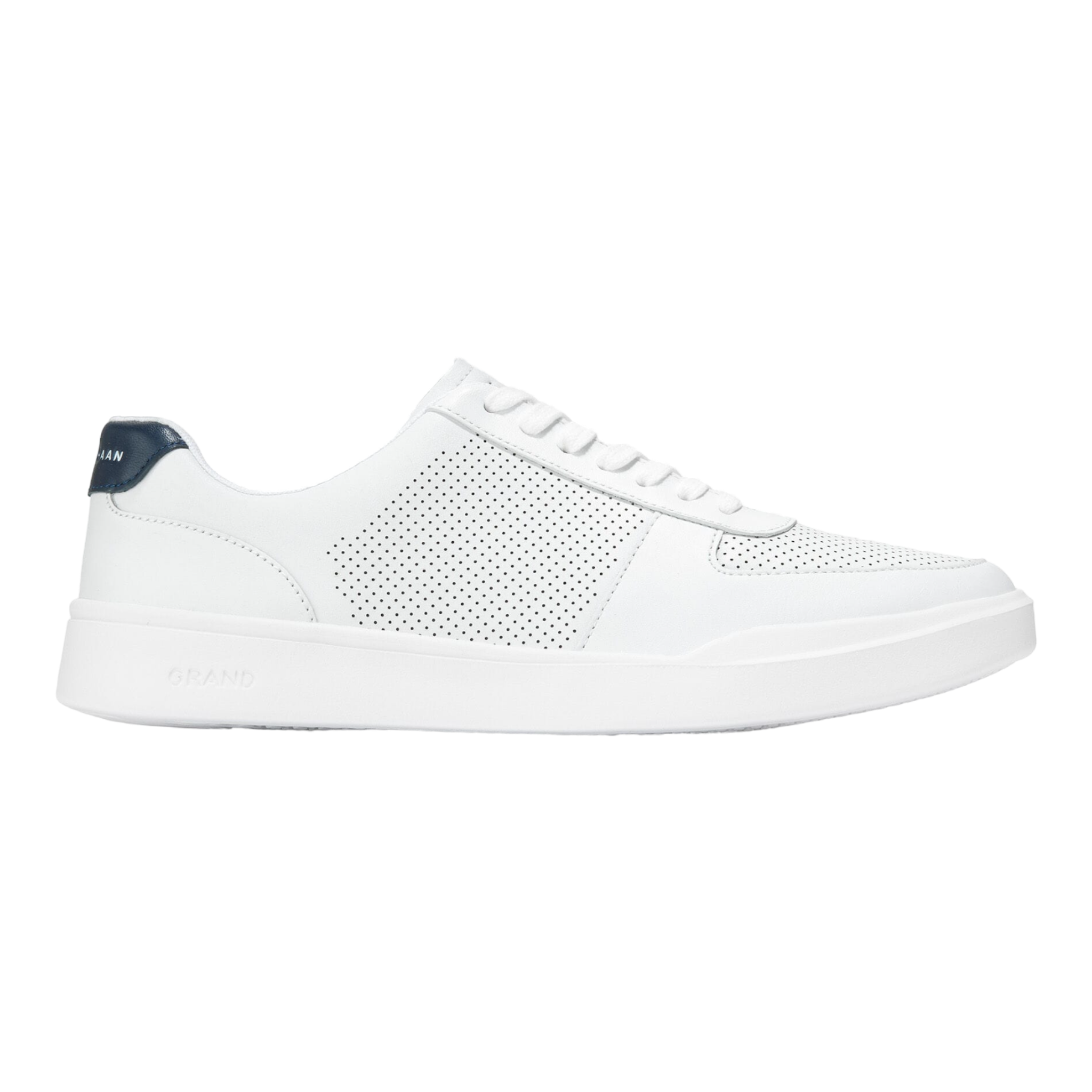 Cole Haan - Men's Grand Crosscourt Modern Tennis Sneaker - Optic White/Peacoat / M / 9