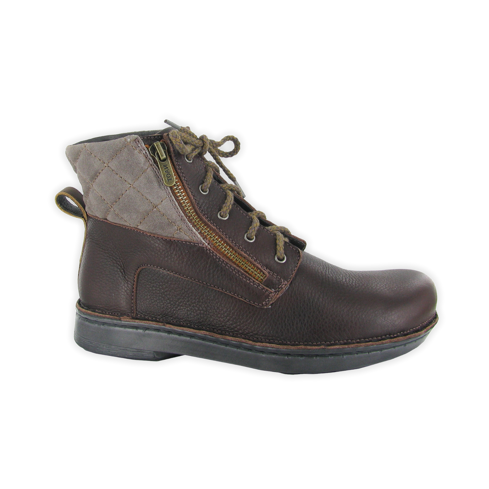 Naot - Castera - Sft Brn Lthr/Taupe Gry/Sdl Brn / M / 36
