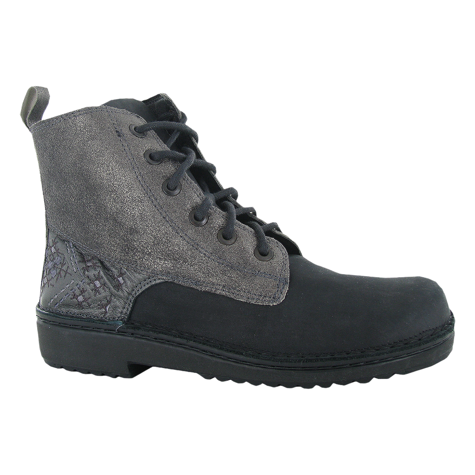 Naot - Claudia - Frost Gray/Black Nubuck / M / 36