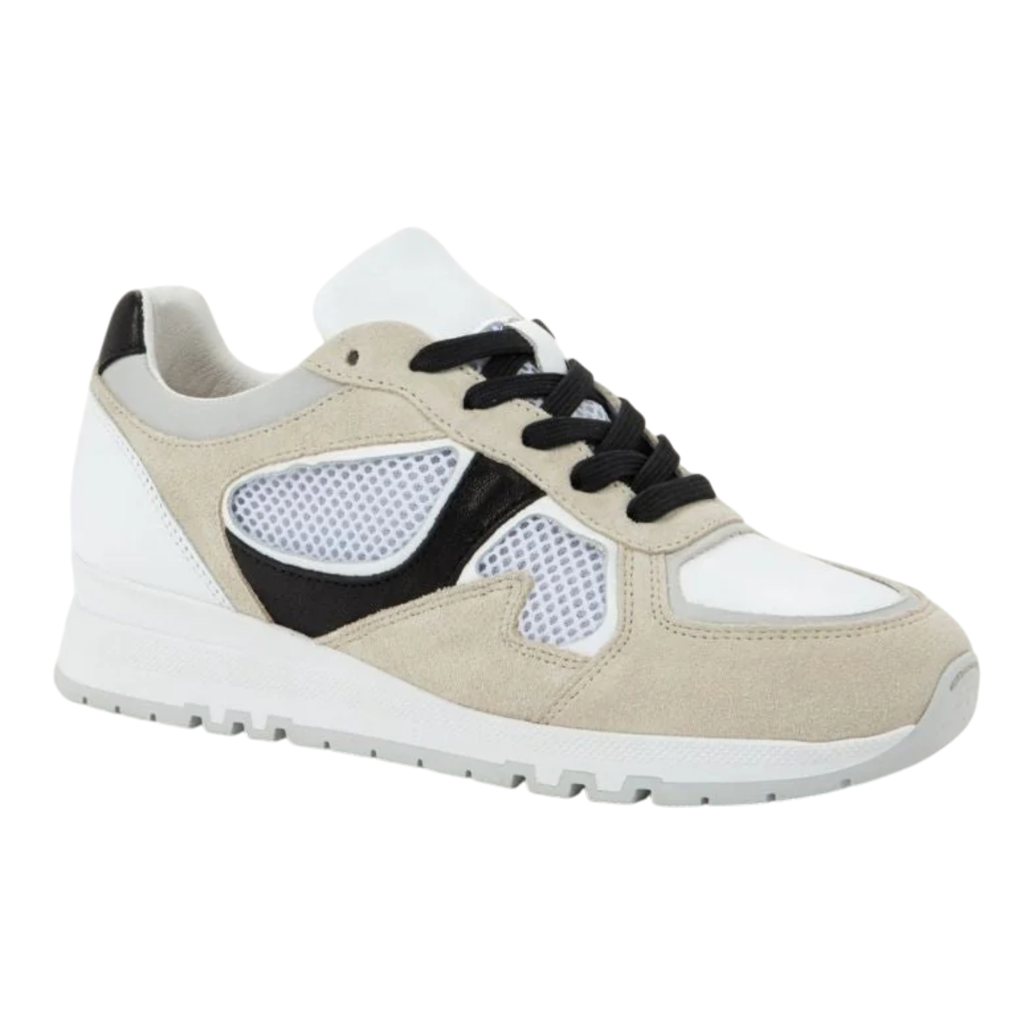 Naot - Collins - Beige/White/Black Combo / M / 35