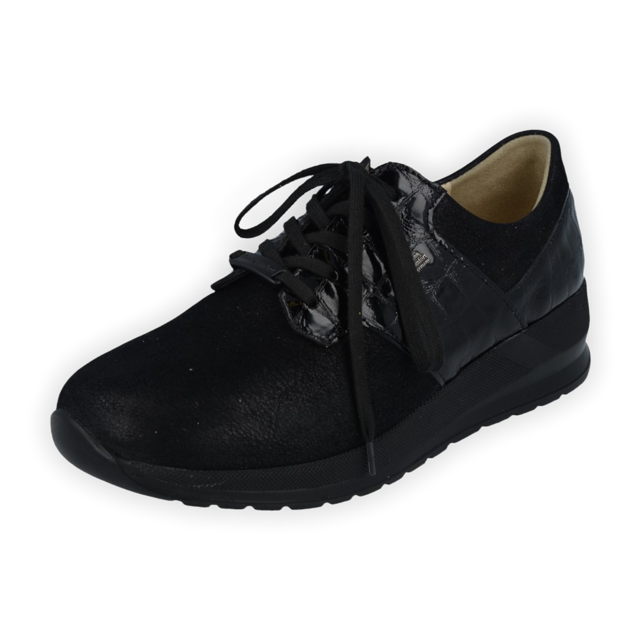 Finn Comfort - Caino - Schwarz Balenastretch/Crocco / M / 6