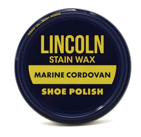 Lincoln - Original Stain Wax Shoe Polish - Cordovan / One Size