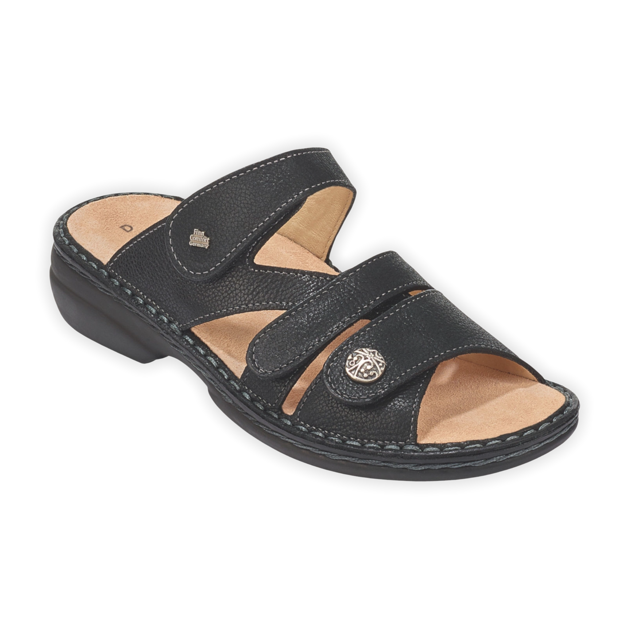 Finn Comfort - Ventura-S - Schwarz (Black) Longbeach / M / 36